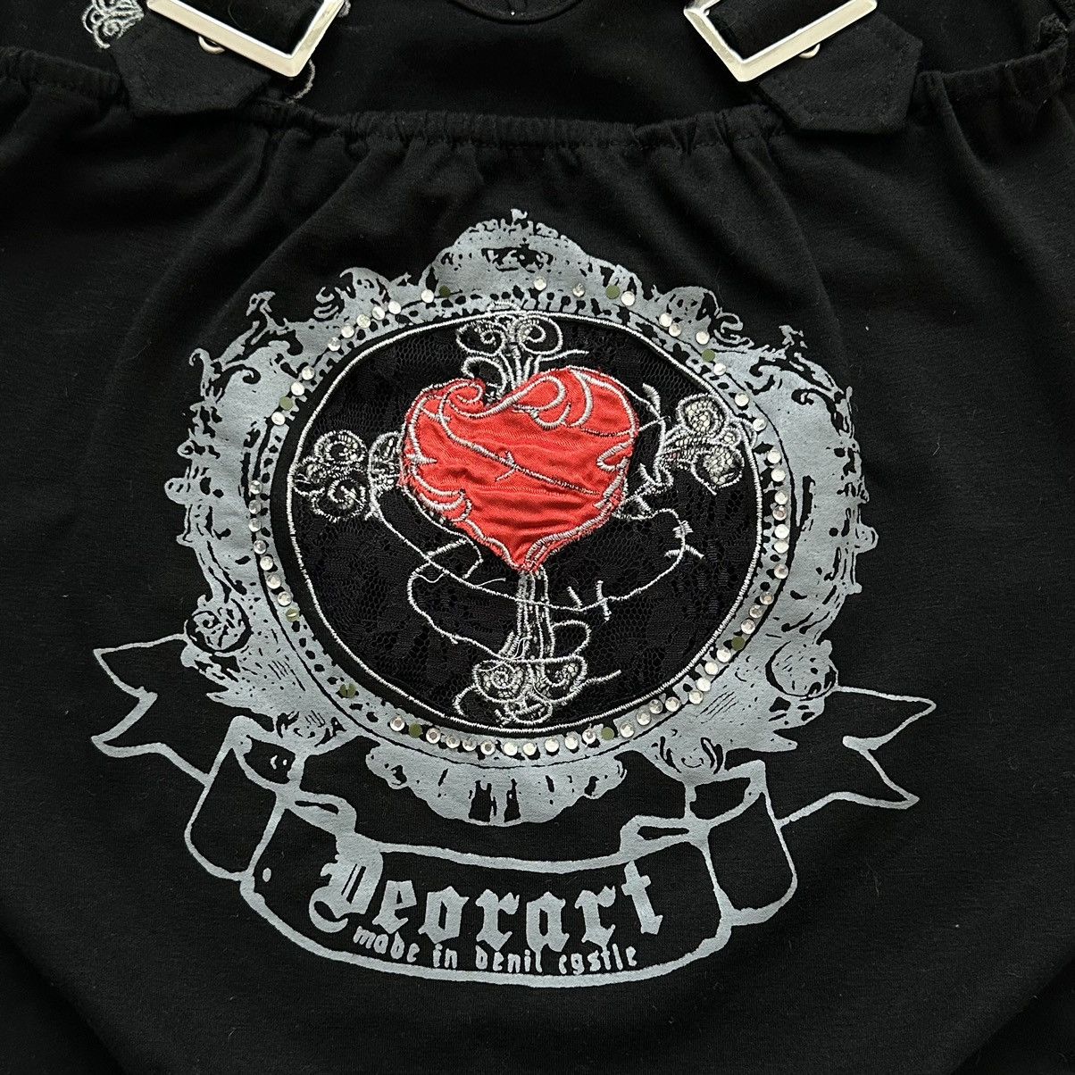 Hysteric Glamour Y2K Cross Heart Hysteric Glamour Mad Punk Vibe Tank Top Size M / US 6-8 / IT 42-44 - 3 Thumbnail