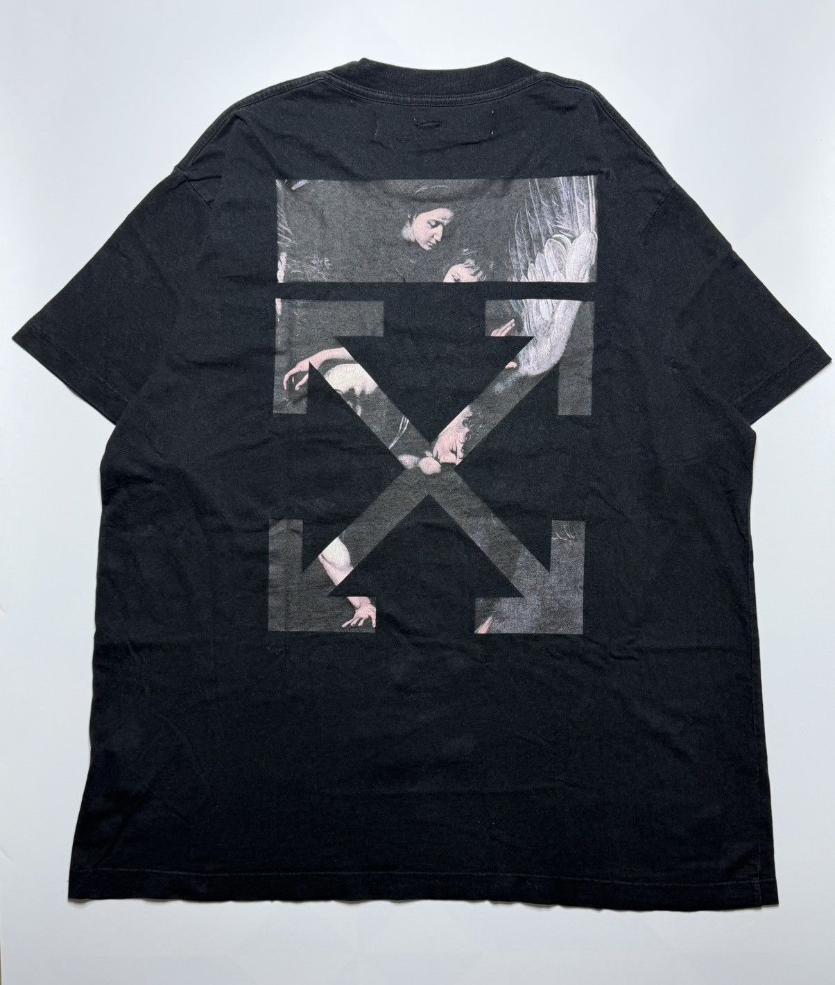 Off-White Off White - Caravaggio T-shirt Size US L / EU 52-54 / 3 - 1 Thumbnail