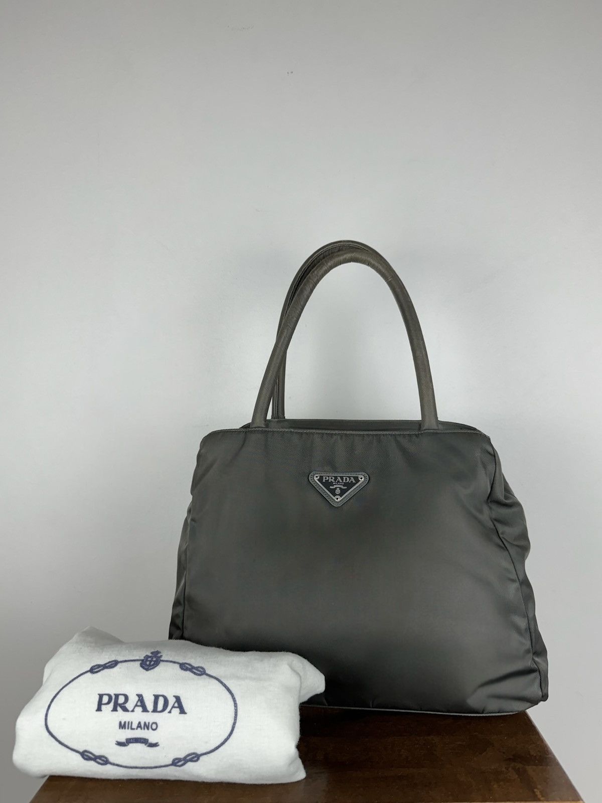 Prada Nylon shopper bag Prada y2k original luxury casual item Size ONE SIZE - 1 Thumbnail