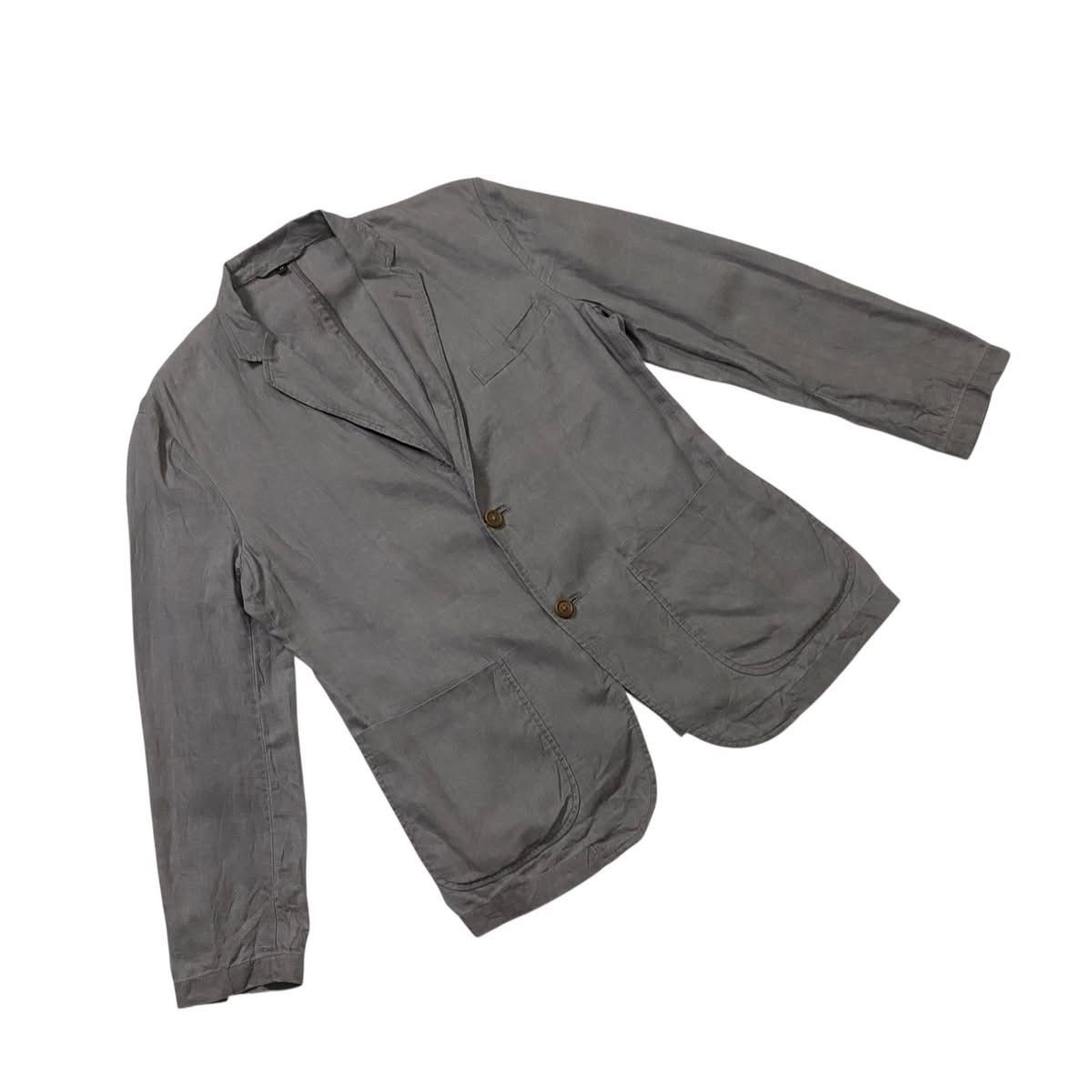 Japanese Brand Muji linen blazer coat Size US M / EU 48-50 / 2 - 3 Thumbnail