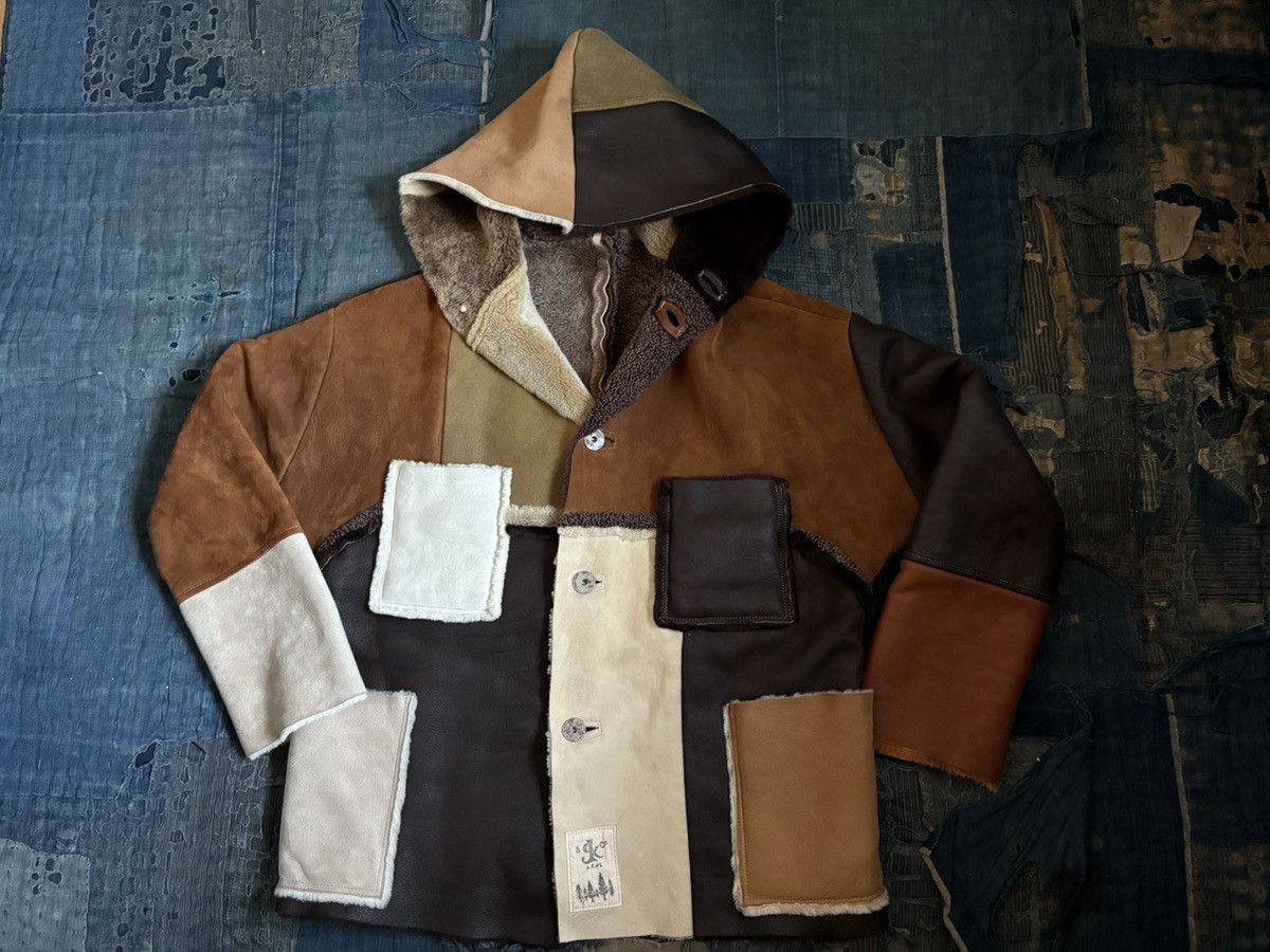Kapital Kountry Kapital mouton patchwork hoodie Size US L / EU 52-54 / 3 - 1 Thumbnail