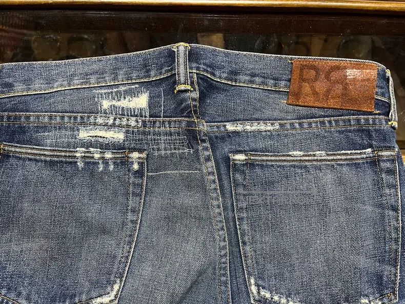 RRL Ralph Lauren RRL Ralph Lauren Destroy the Bull King jeans and make the Size US 32 / EU 48 - 8 Thumbnail