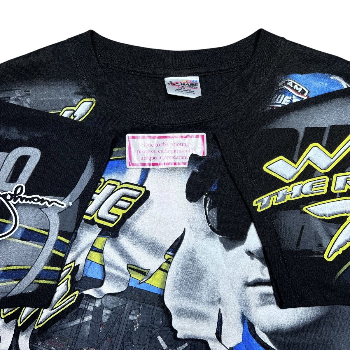 Chase Authentics 08 NASCAR Jimmie Johnson Chase Authentics All Over Print Tee Size US L / EU 52-54 / 3 - 3 Thumbnail