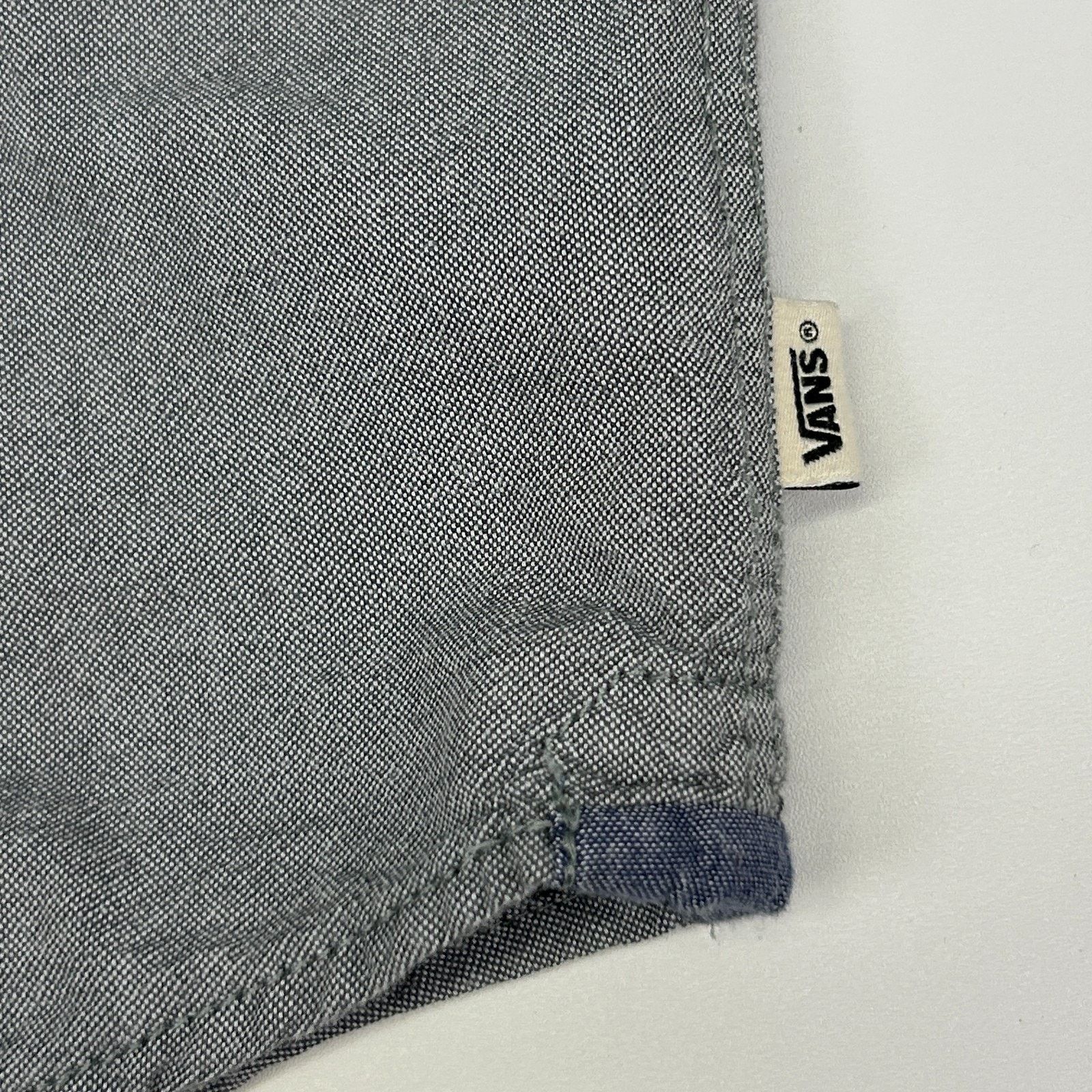 Vans Vans x Chima Ferguson Button Front Shirt Gray Wolf L Large Size US L / EU 52-54 / 3 - 4 Thumbnail