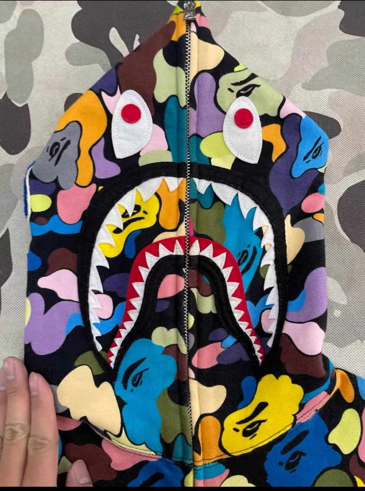 Bape Bape Multi Camo Jacket Outerwear Size US S / EU 44-46 / 1 - 2 Thumbnail