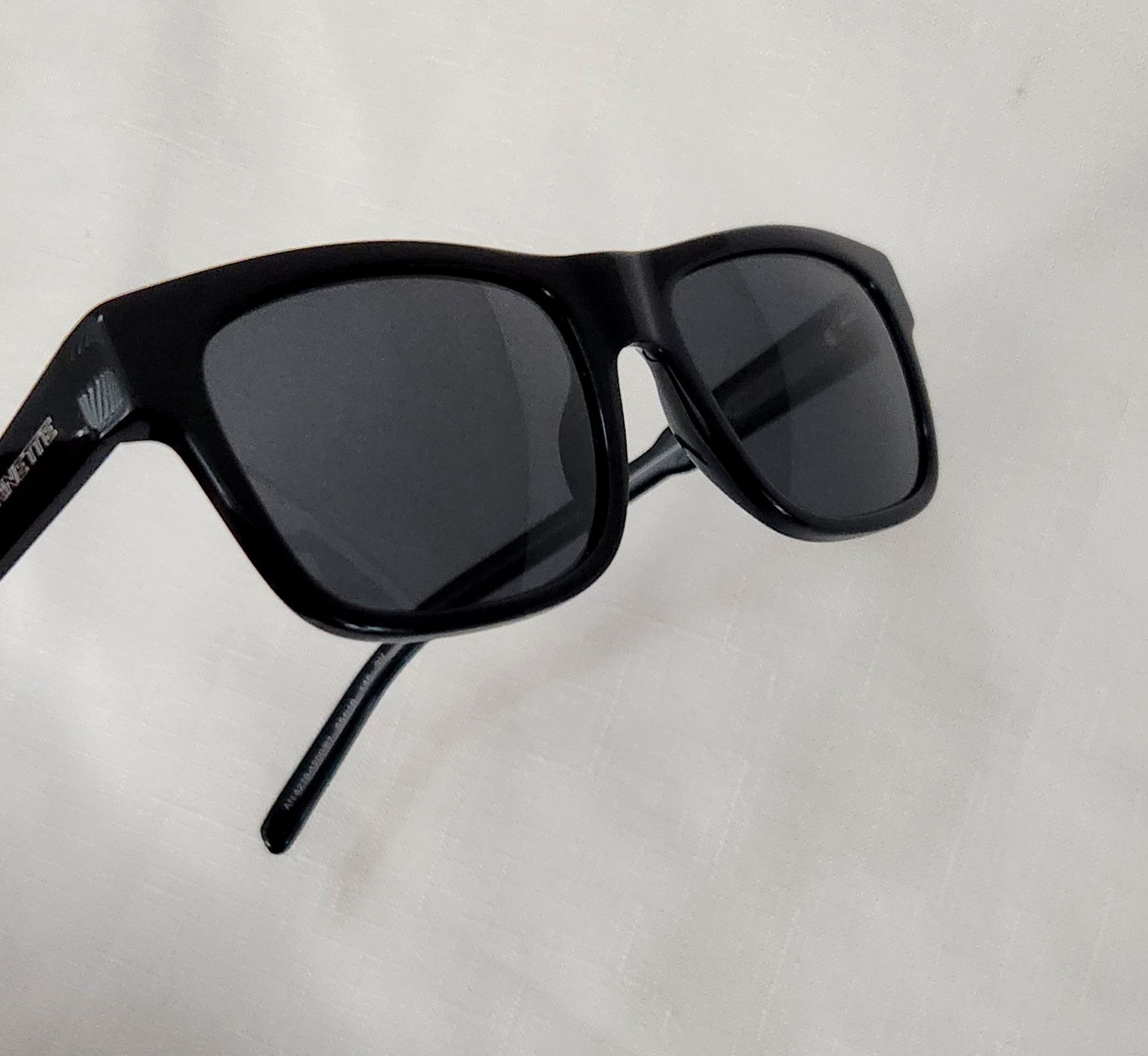 Arnette × Rap Tees Arnette X Post Malone Post Malone Shiny Black Sunglasses Size ONE SIZE - 13 Thumbnail