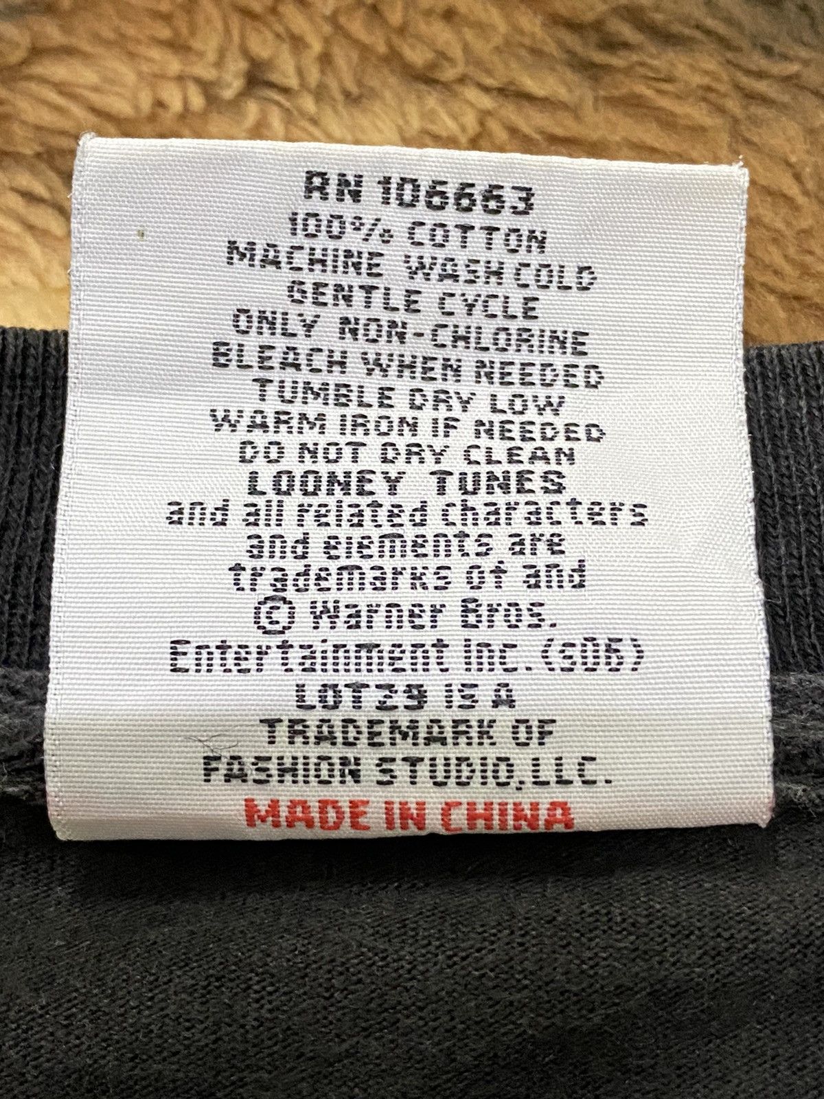 Cartoon Network × Rap Tees Vintage Germ Looney Tunes Cartoon Fully Print with germ Size US XL / EU 56 / 4 - 7 Thumbnail
