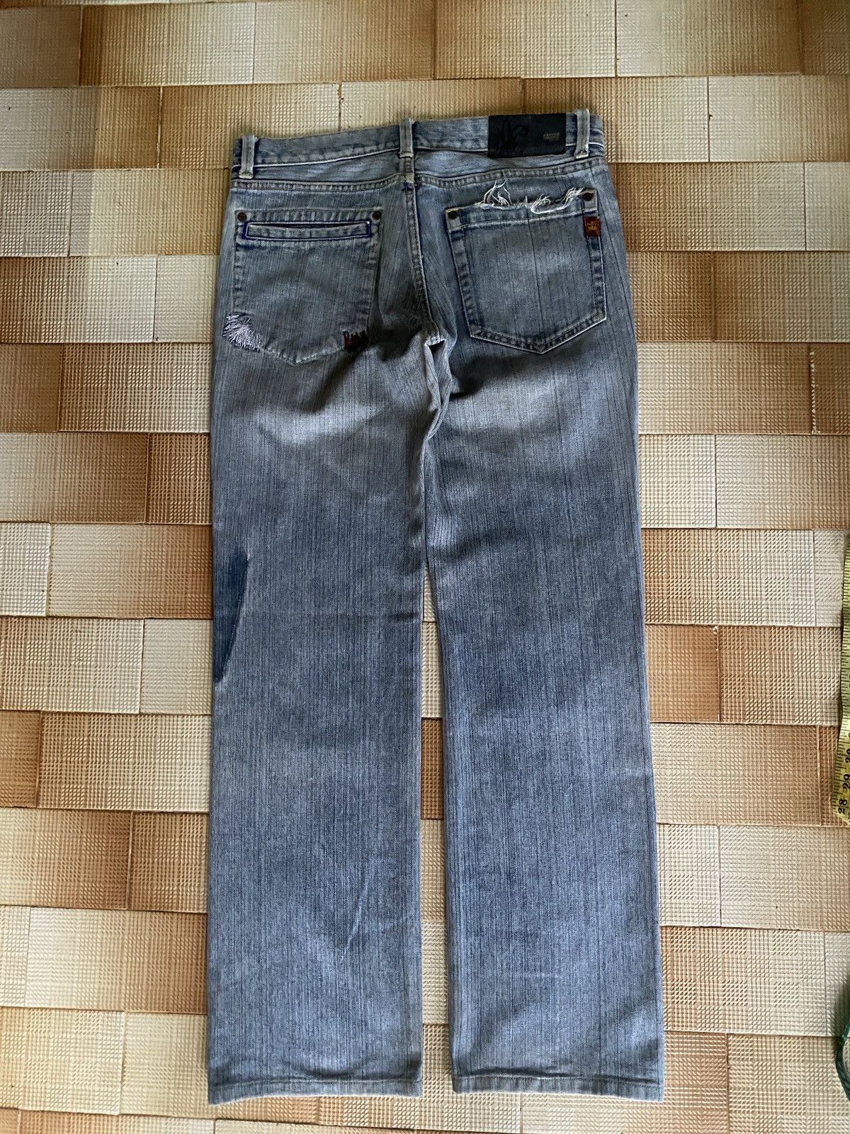Hysteric Glamour × If Six Was Nine × PPFM Vintage custom culture straight cut denim Size US 31 - 3 Thumbnail