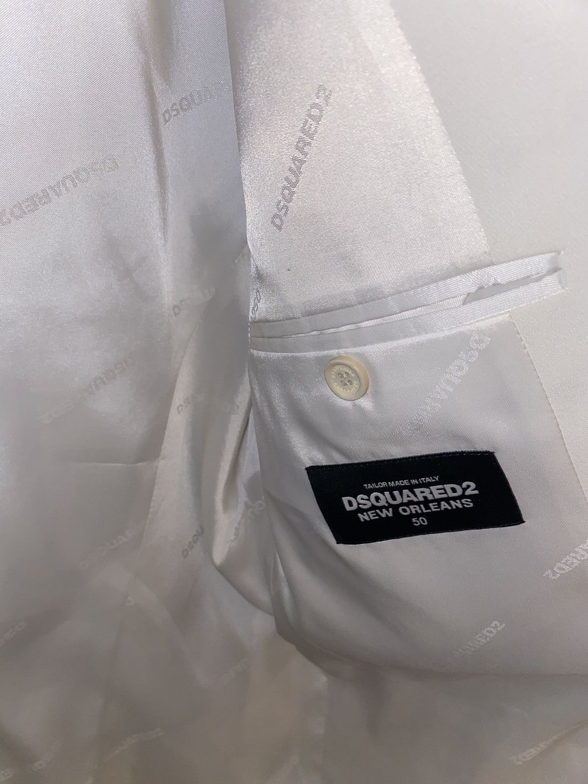 Dsquared2 DSQUARED2 White Blazer Size 40R - 5 Thumbnail