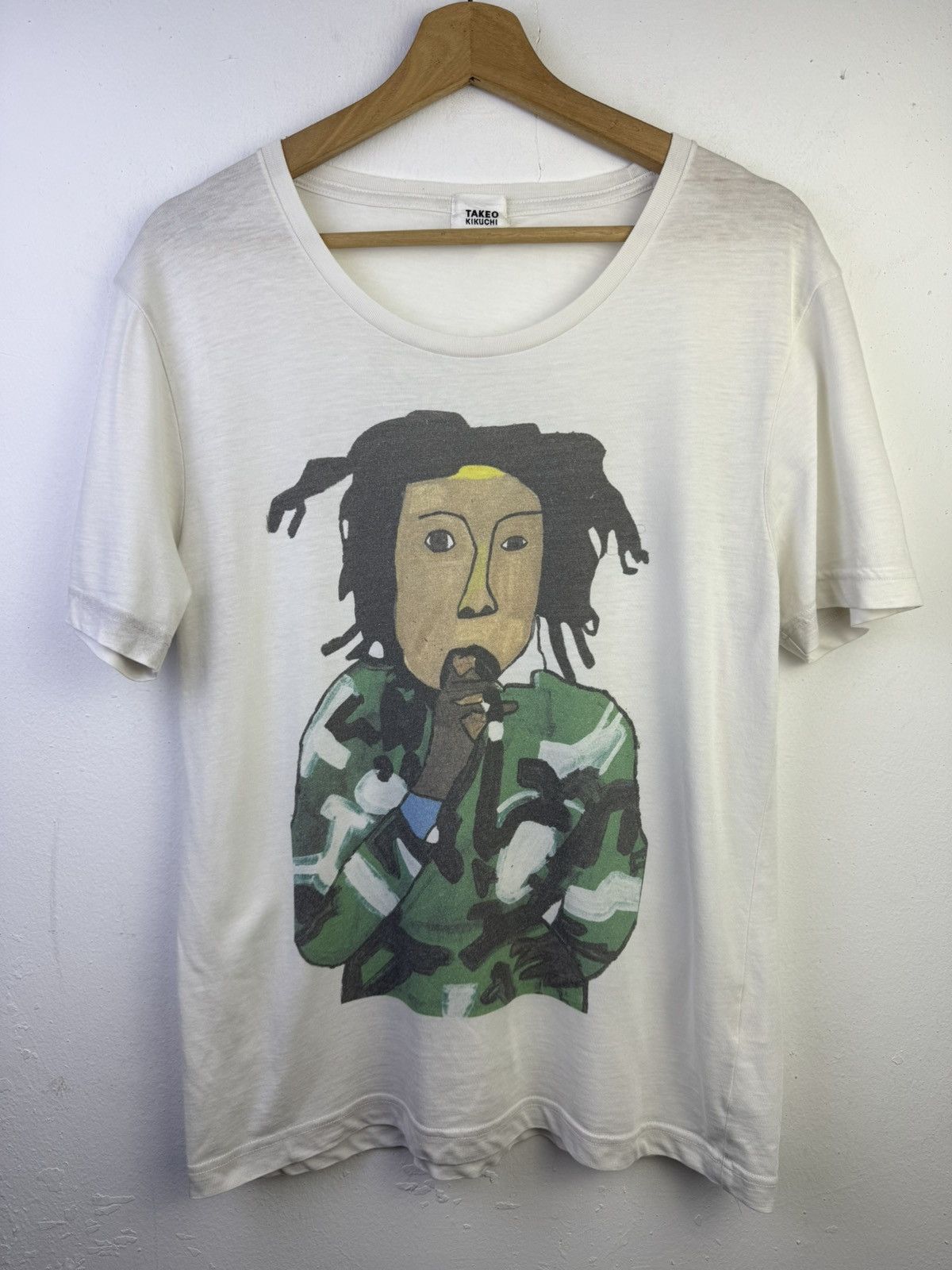 Takeo Kikuchi Takeo Kikuchi designer graphic t-shirt Size US M / EU 48-50 / 2 - 1 Thumbnail