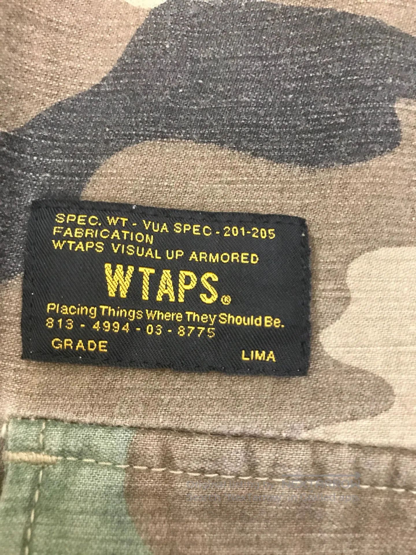 Wtaps WTAPS Camo Four-Pocket Jacket 17AW. Size US L / EU 52-54 / 3 - 6 Thumbnail