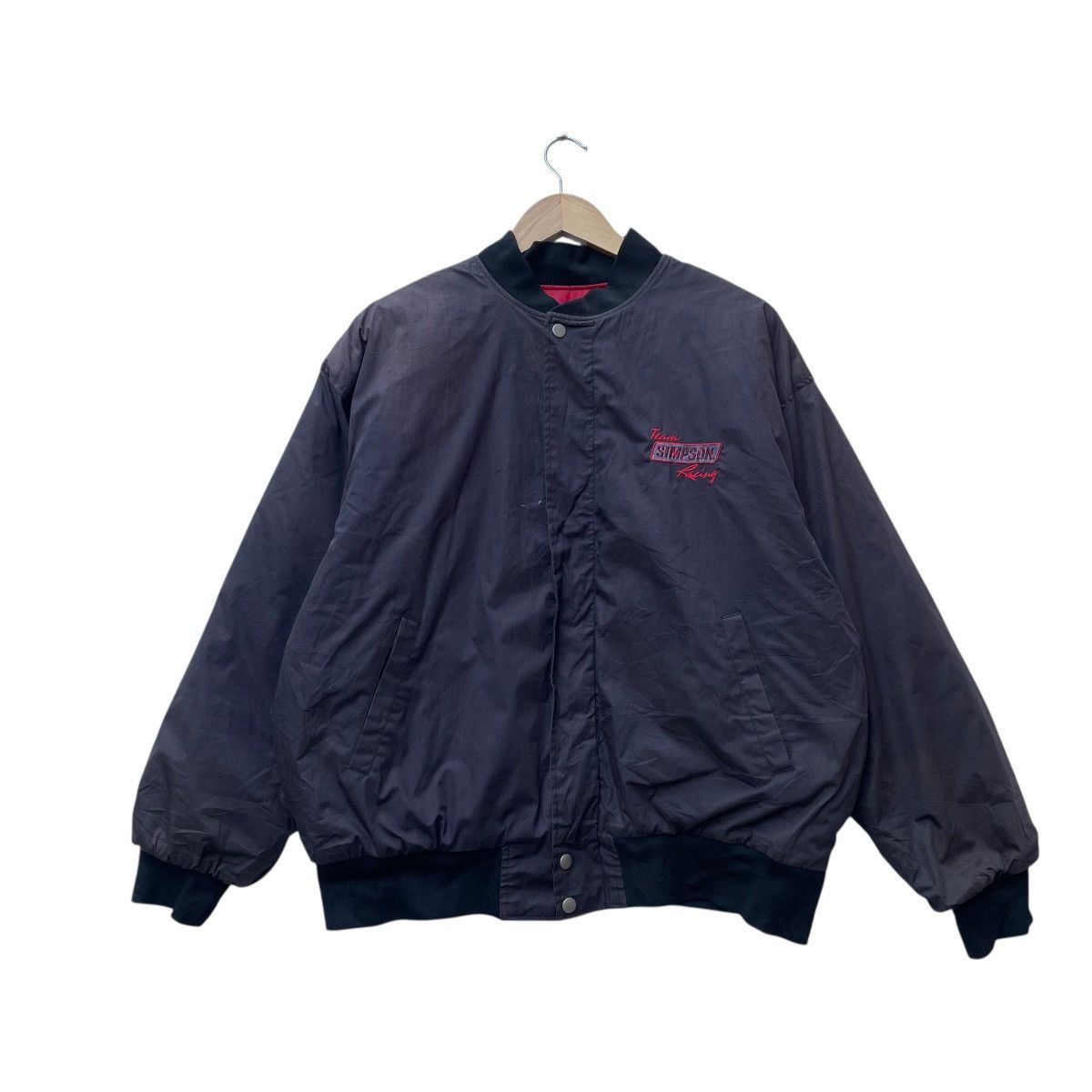Gear for Sports × Vintage 💥Vintage Faded Simpson Racing Team Bomber Jacket Size US L / EU 52-54 / 3 - 2 Thumbnail