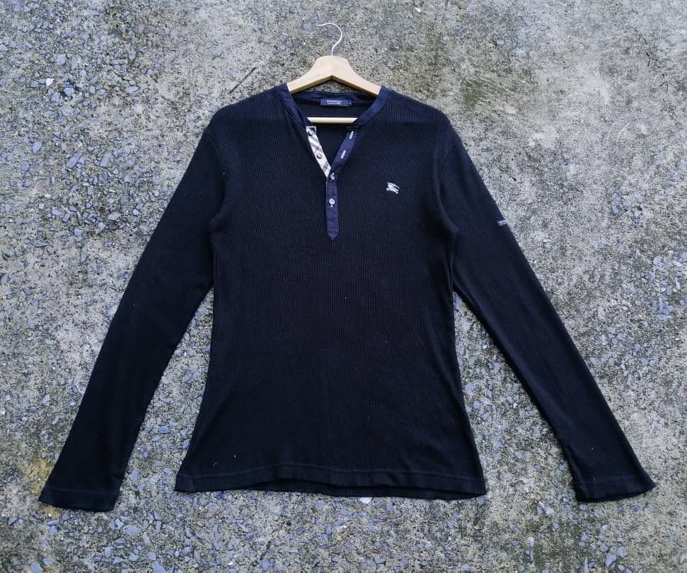 Burberry Burberry Black Label Longsleeve Shirt Size S / US 4 / IT 40 - 1 Thumbnail