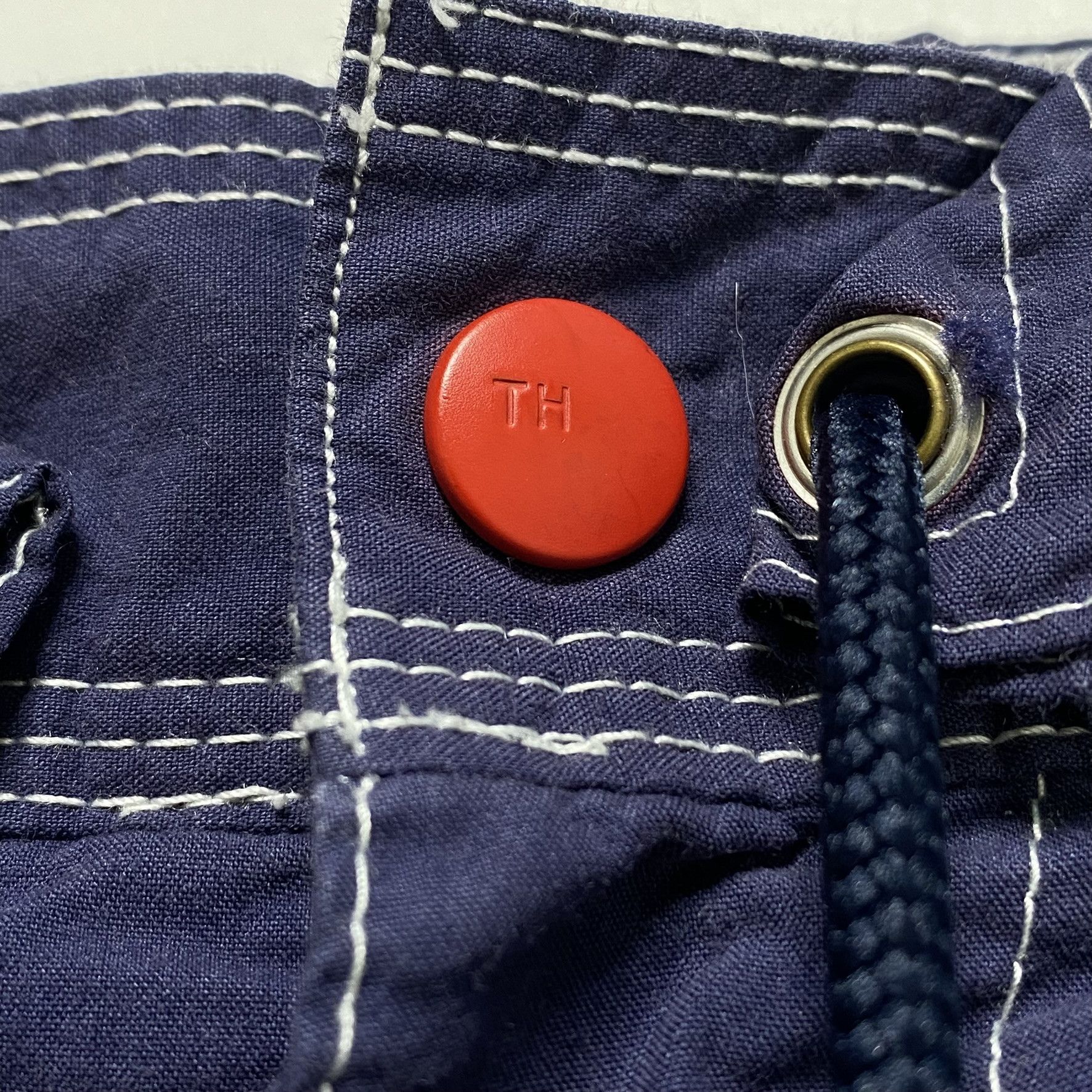 Tommy Hilfiger Vintage Tommy Hilfiger Swim Trunks Mens XL Logo Sport Size US 37 - 3 Thumbnail