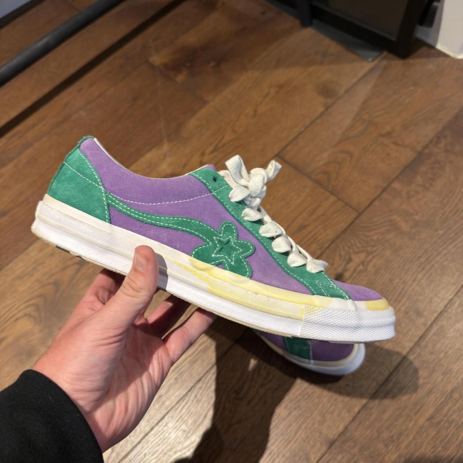 Converse Converse x Tyler The Creator Golf Le Fleur One Star Purple Size US 11 / EU 44 - 6 Thumbnail