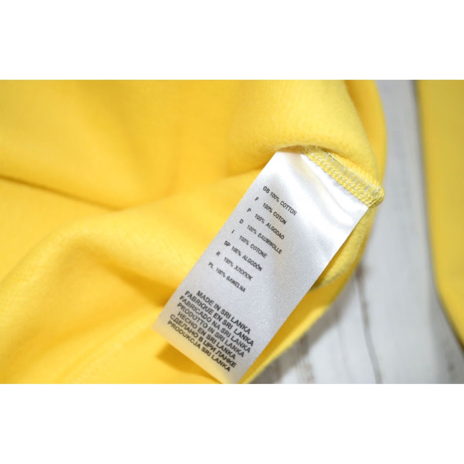 Reebok VINTAGE Reebok Crewneck Sweatshirt Large USA Banana Yellow Sample NWT 2006 Size US L / EU 52-54 / 3 - 7 Thumbnail