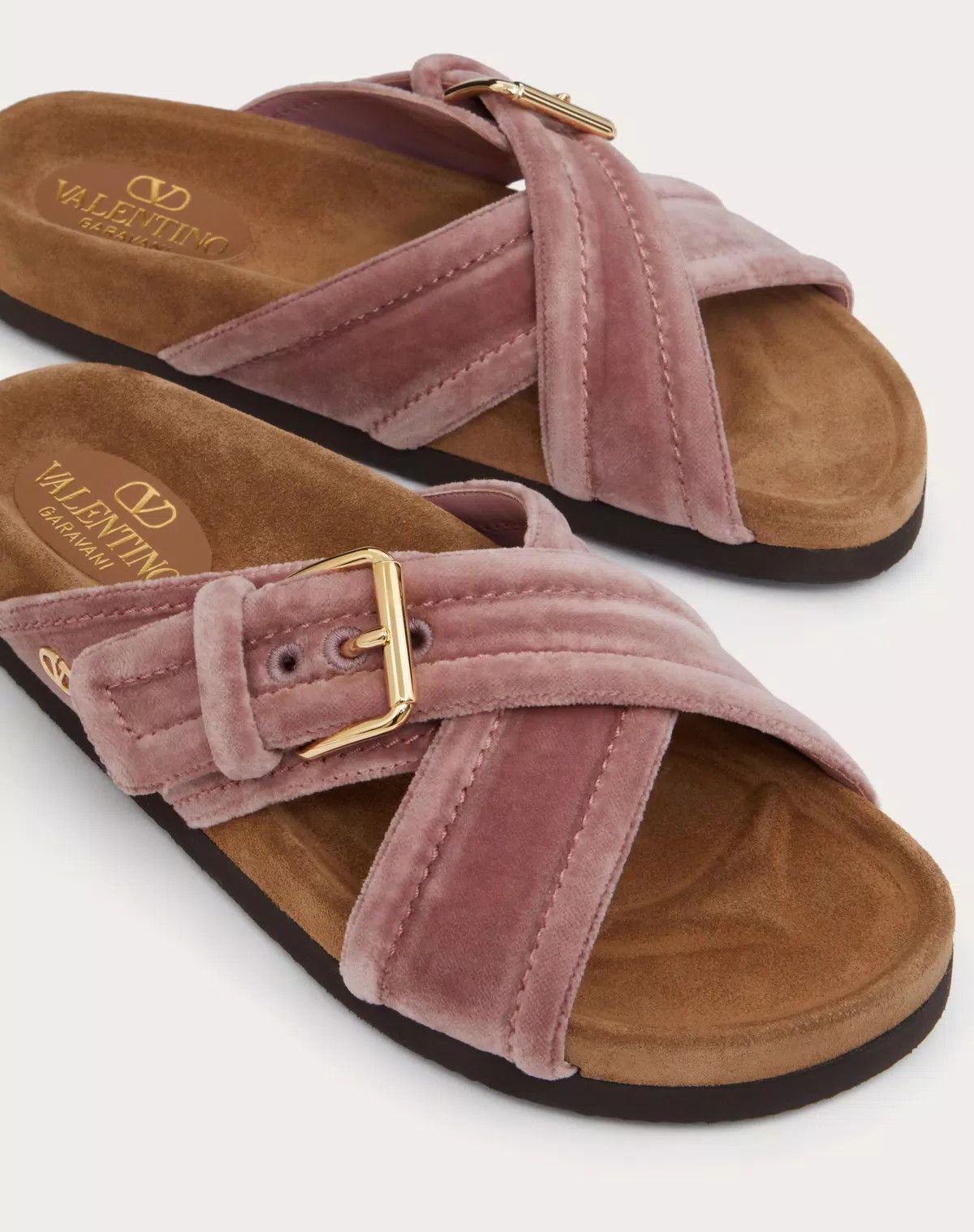 o1s1wg110625 Slide Sandal in Brown/Multi