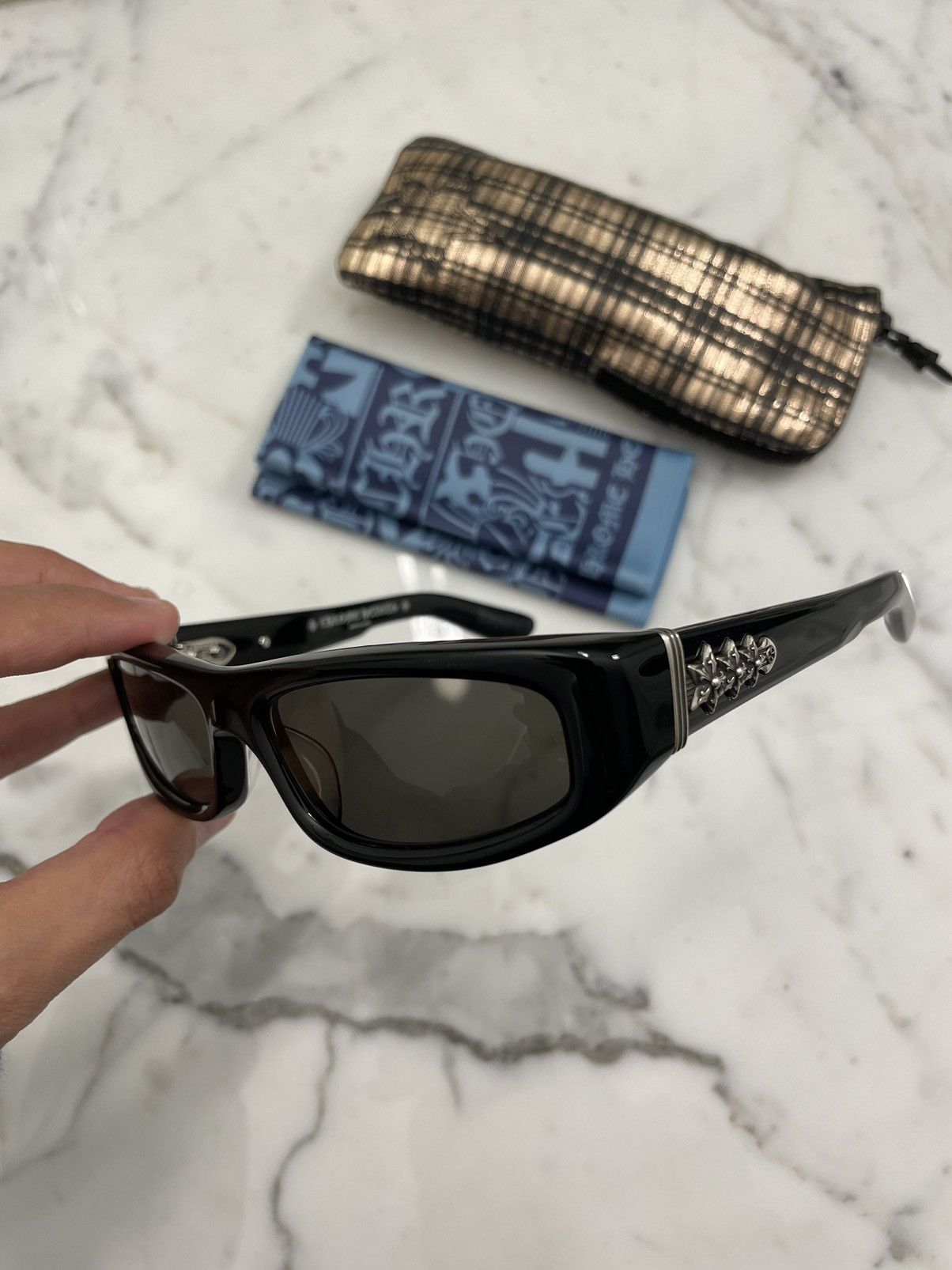 Chrome Hearts Chrome Hearts Roller Sunglasses RARE 🚨 FINAL PRICE DROP ...
