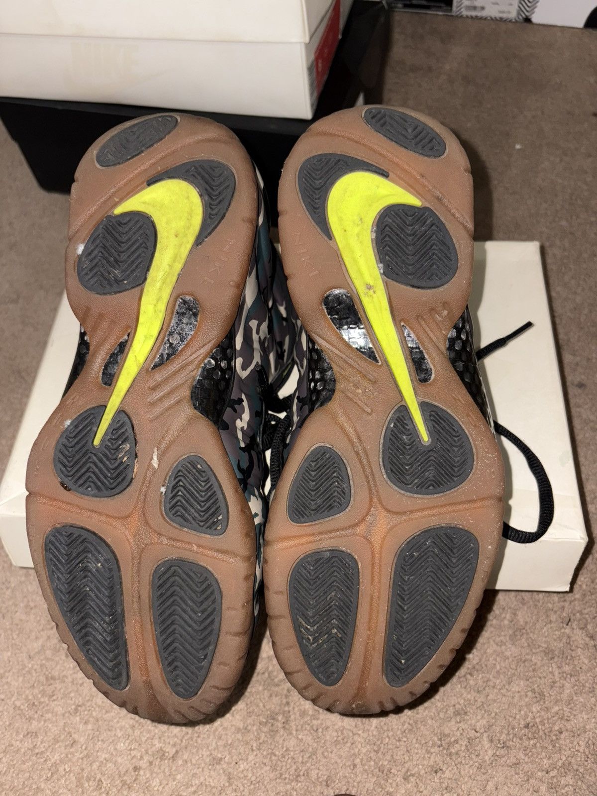 Nike Nike Air Foamposite Pro PRM LE ‘Green Camo’ Size US 8 / EU 41 - 5 Thumbnail