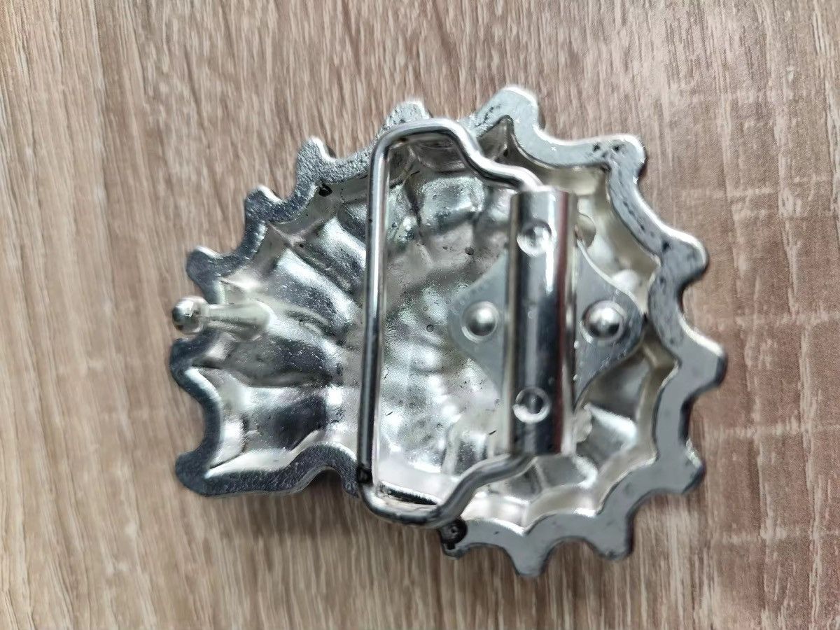 Cowboy Equipment Snail Belt Buckle (buckle only) Size ONE SIZE - 5 Thumbnail