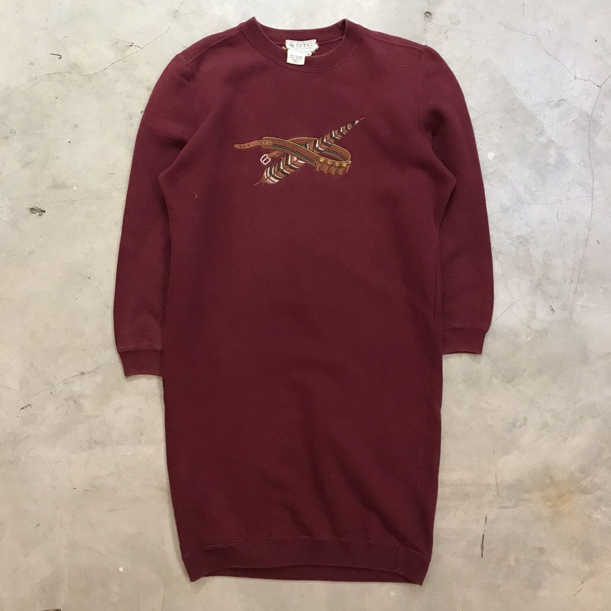 Vintage 2000's Gucci Bordeaux Midi Dresses