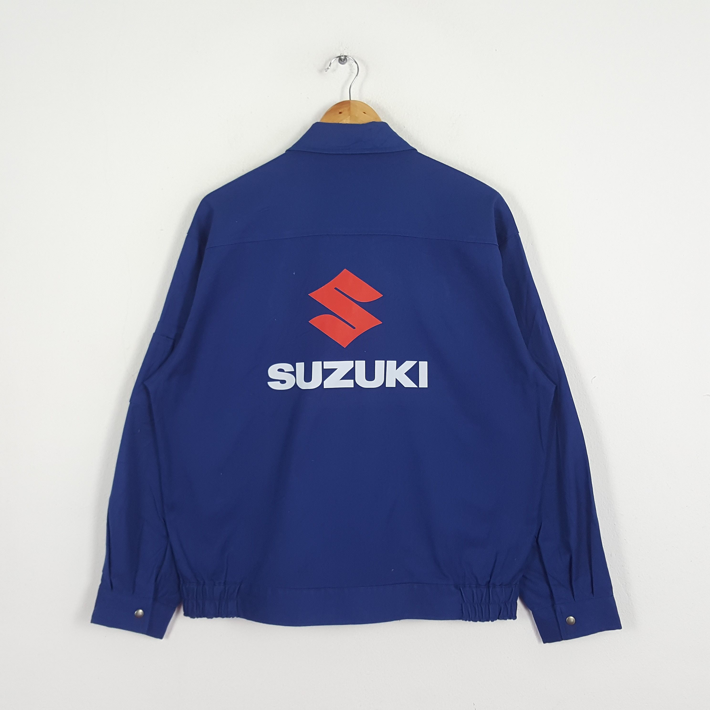 Japanese Brand Vintage Suzuki Japanese Motorsports Staff Jacket Size US L / EU 52-54 / 3 - 1 Thumbnail