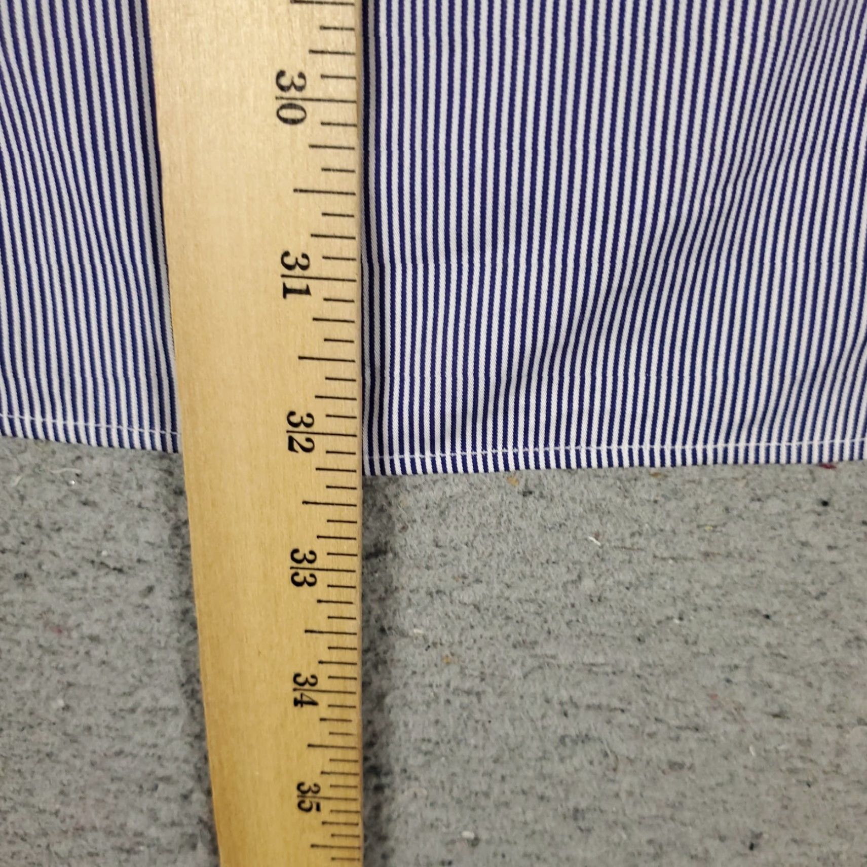 Ralph Lauren Ralph Lauren Shirt Mens 16 Blue Striped Pony Dress Button Up Long Sleeve Size 42R - 5 Thumbnail