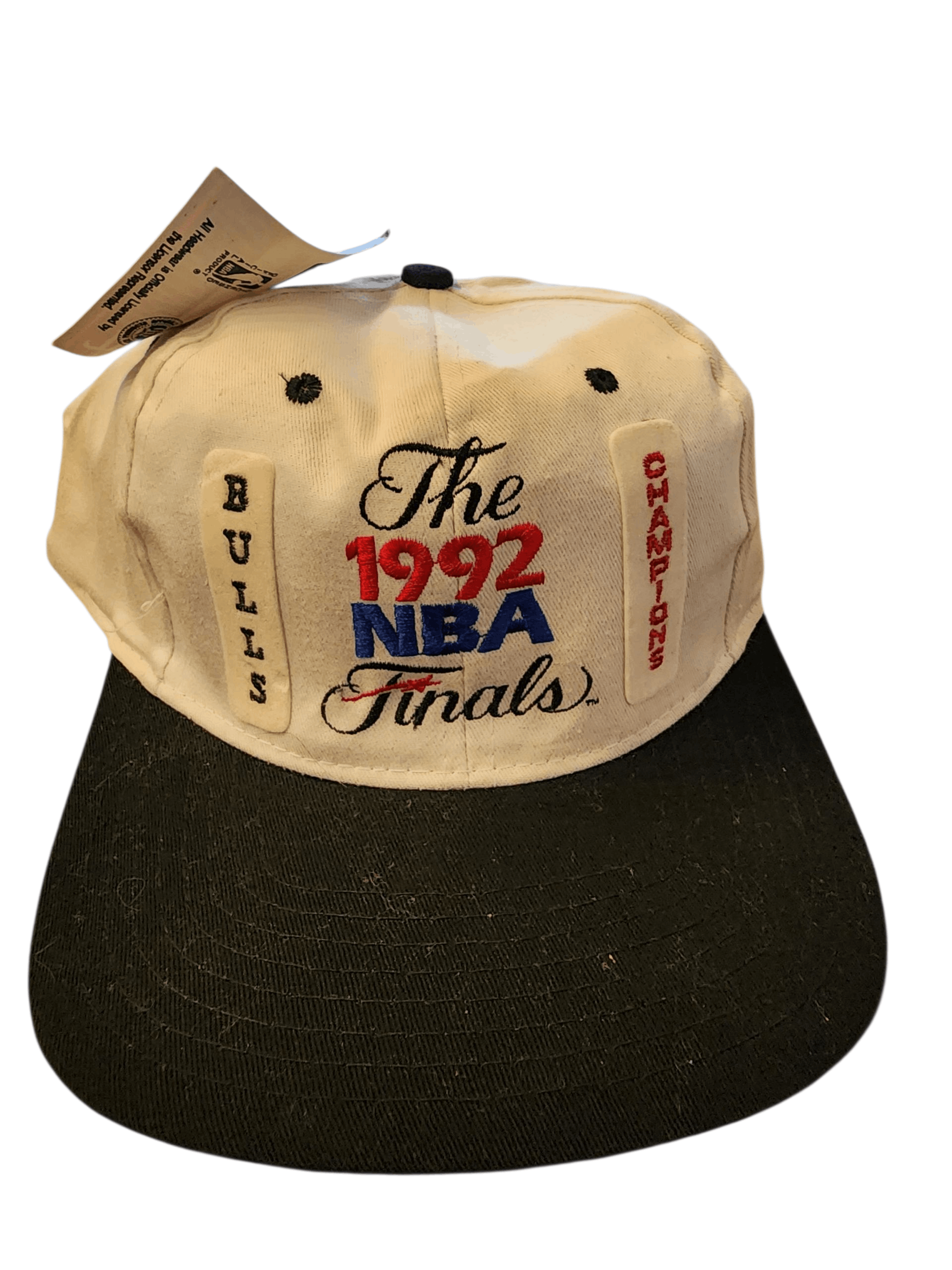 NBA NEW 1992 CHICAGO BULLS 1992 NBA Finals Champions HAT Size ONE SIZE - 1 Thumbnail