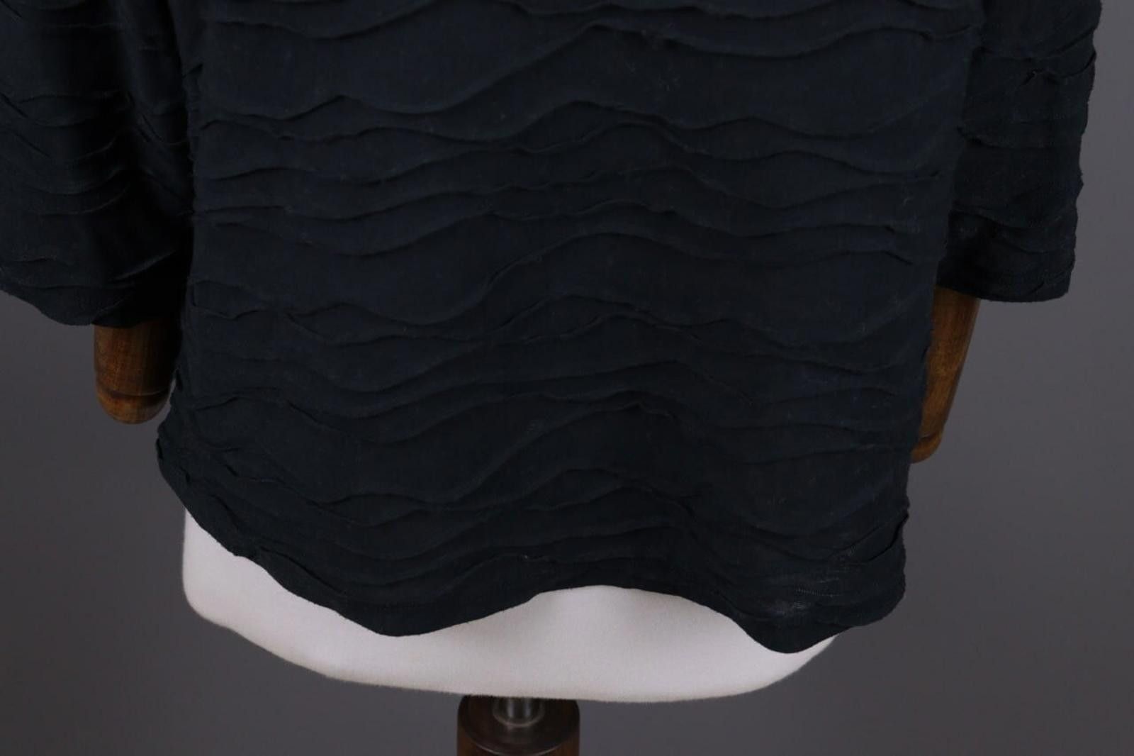 Rundholz Rundholz Black Asymmetrical Knit Pullover Sweater Size M Size M / US 6-8 / IT 42-44 - 11 Thumbnail