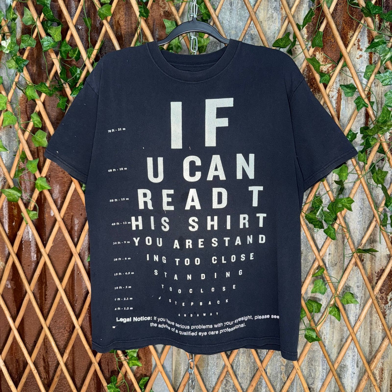 Urban Pipeline Vintage Y2K urban pipeline eye test jumbo 2000s t-shirt Size US L / EU 52-54 / 3 - 1 Thumbnail
