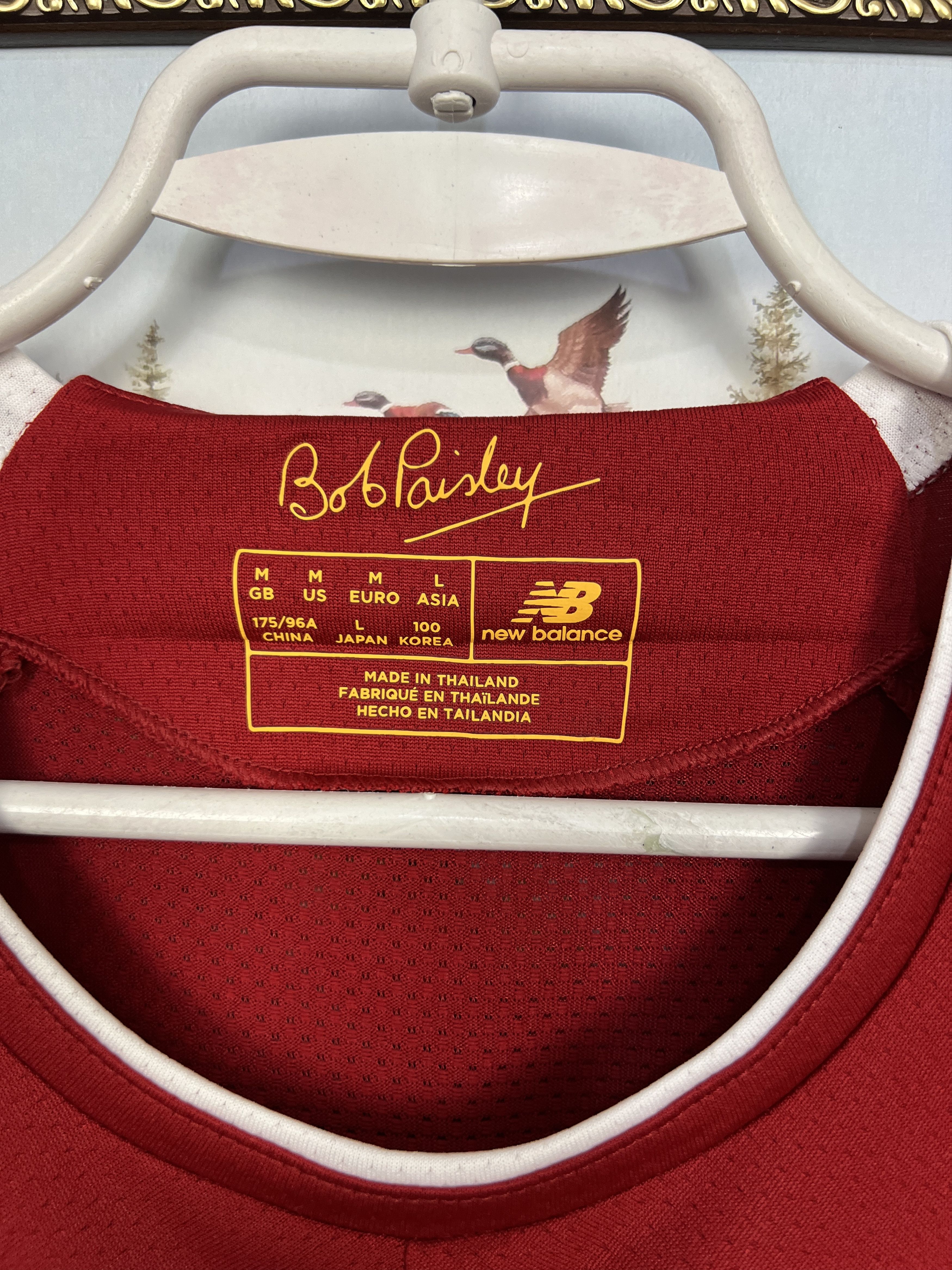 New Balance Liverpool Home football shirt 2019 Soccer #20 Champions Red Size US M / EU 48-50 / 2 - 11 Thumbnail