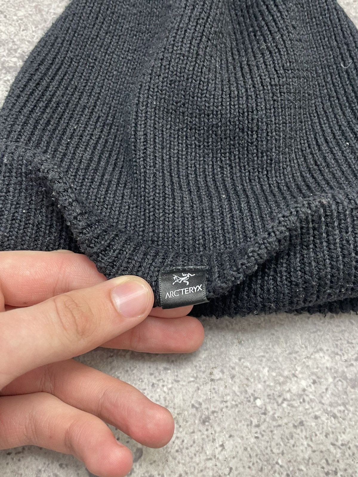 Arc'teryx × Vintage Arcteryx hat black unisex mini logo Size ONE SIZE - 3 Thumbnail