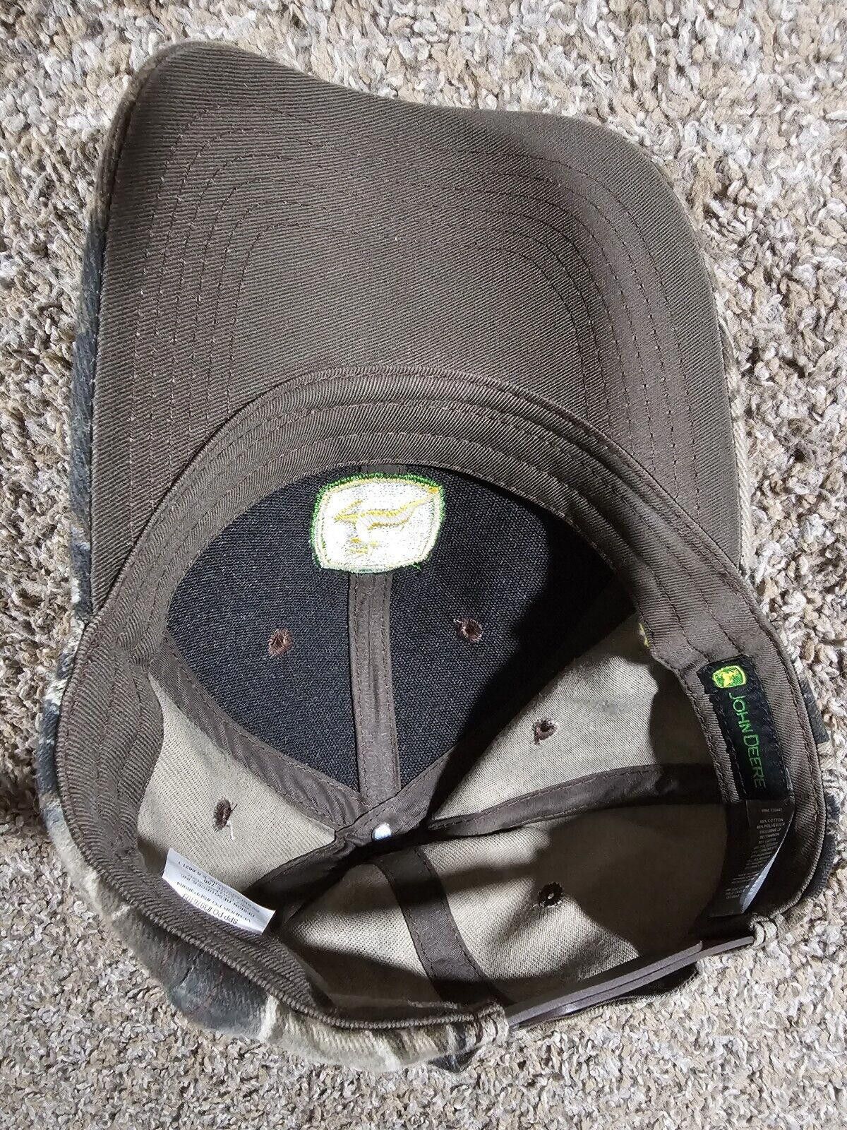 John Deere John Deere Tech Program Madison WI camo snapback hat Size ONE SIZE - 7 Thumbnail