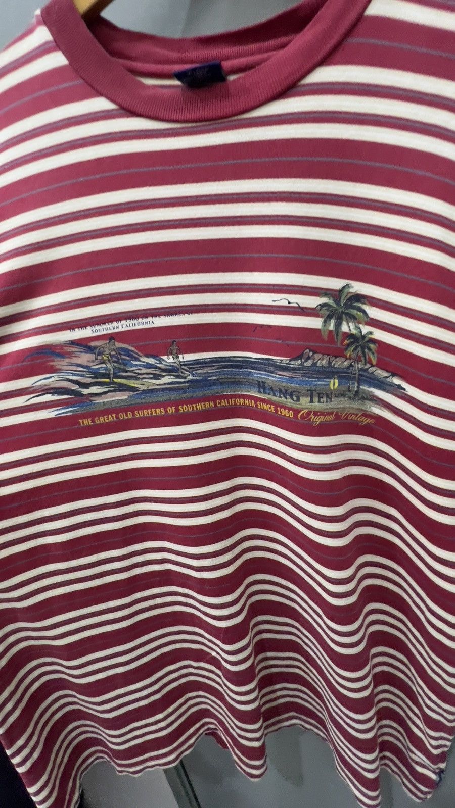 Hang Ten × Vintage Vintage Hang Ten Size US XL / EU 56 / 4 - 8 Thumbnail