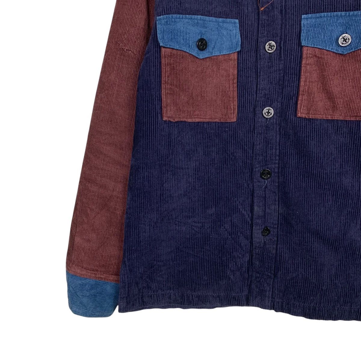Japanese Brand Wash N Make Multicolor Corduroy Jacket Size US M / EU 48-50 / 2 - 3 Thumbnail