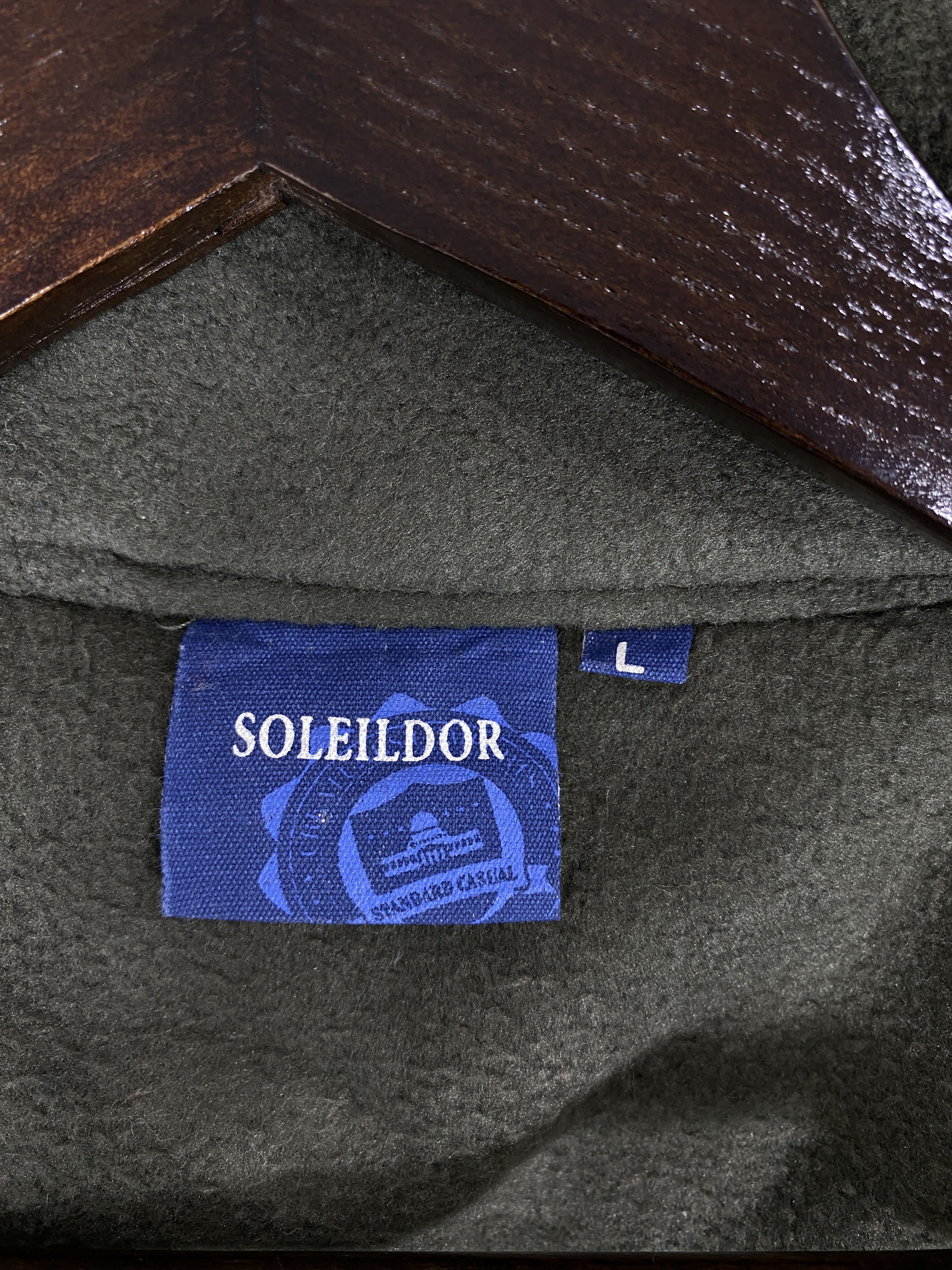 Japanese Brand Vintage Solieldor Fleece Jacket J2237 Size US S / EU 44-46 / 1 - 10 Thumbnail