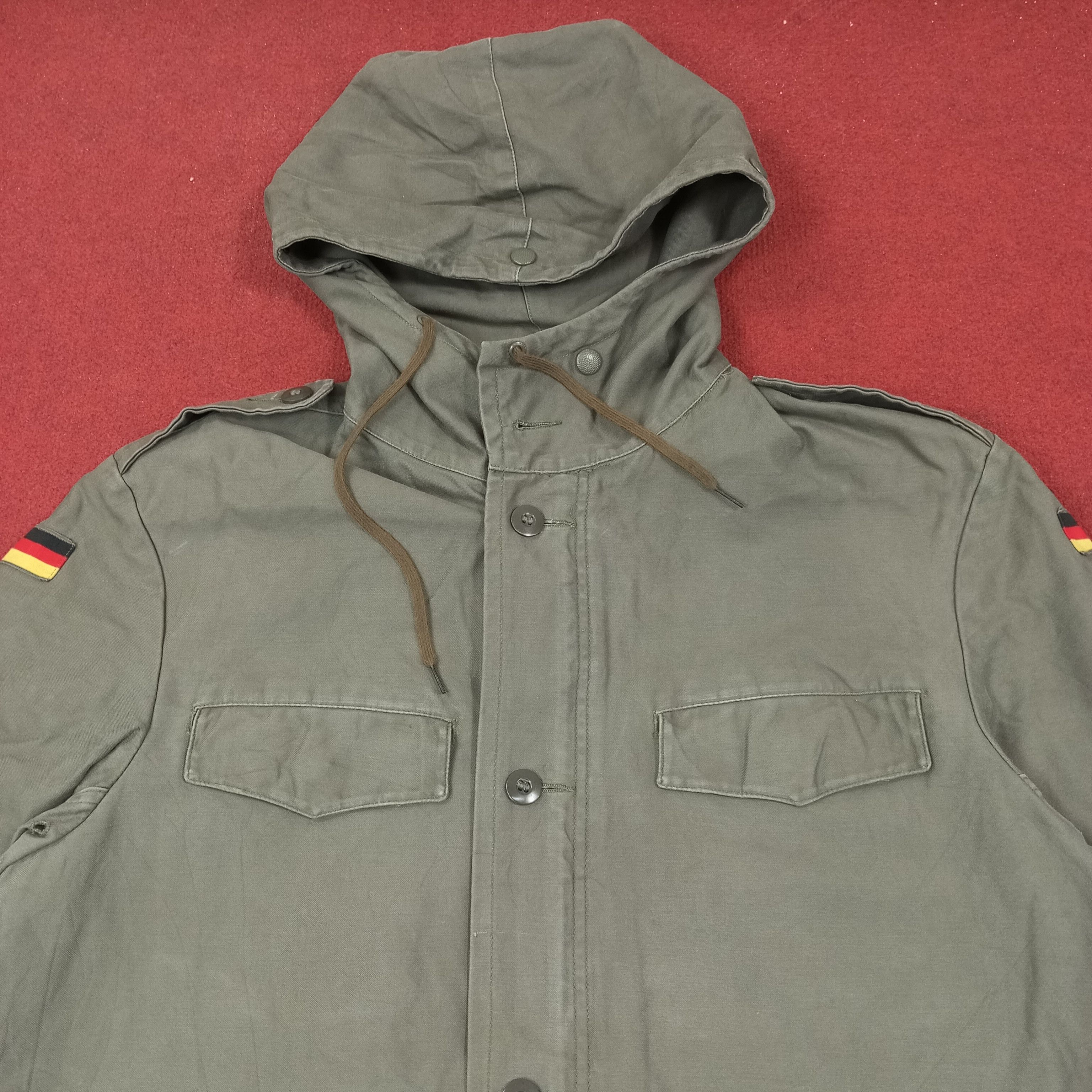 Vintage Jeans Express Military Style Jacket c233n5 Size US L / EU 52-54 / 3 - 2 Thumbnail