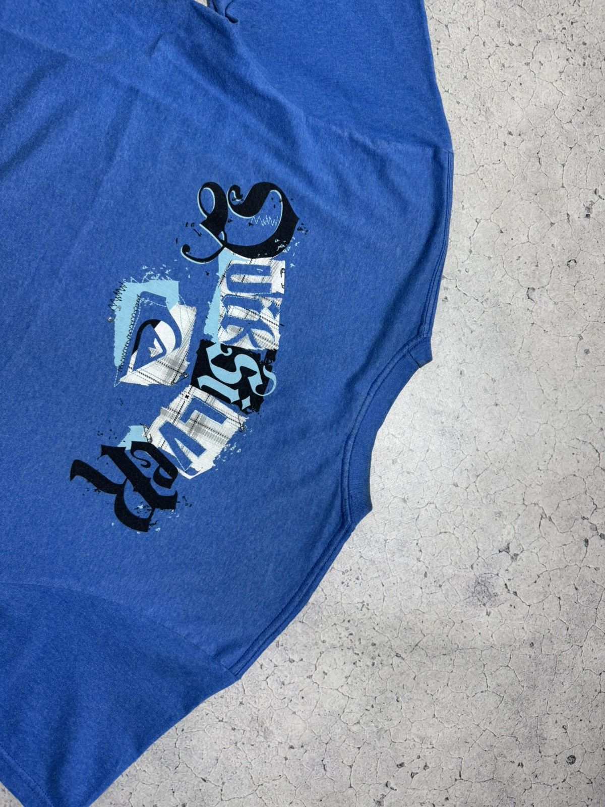 Quiksilver Quiksilver Big Logo Surf T-Shirt Blue Vintage Size US M / EU 48-50 / 2 - 14 Thumbnail