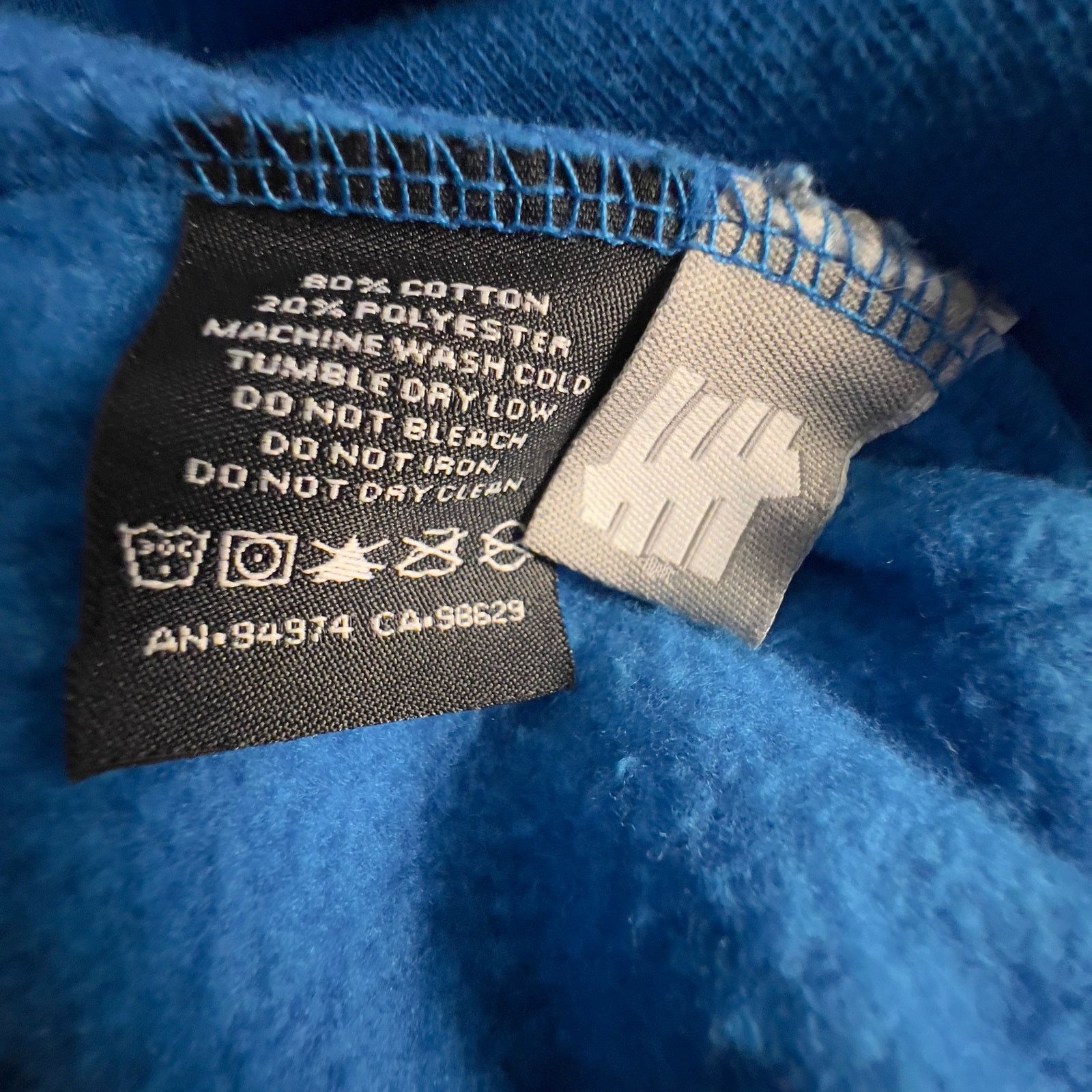 Other Undefeated 5 Strike Sweatshirt Blue Medium Streetwear Skate Size US M / EU 48-50 / 2 - 3 Thumbnail