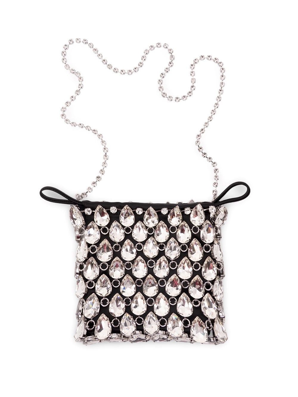 Self-Portrait Crystal Chainmail Mini Bag Size ONE SIZE - 1 Thumbnail