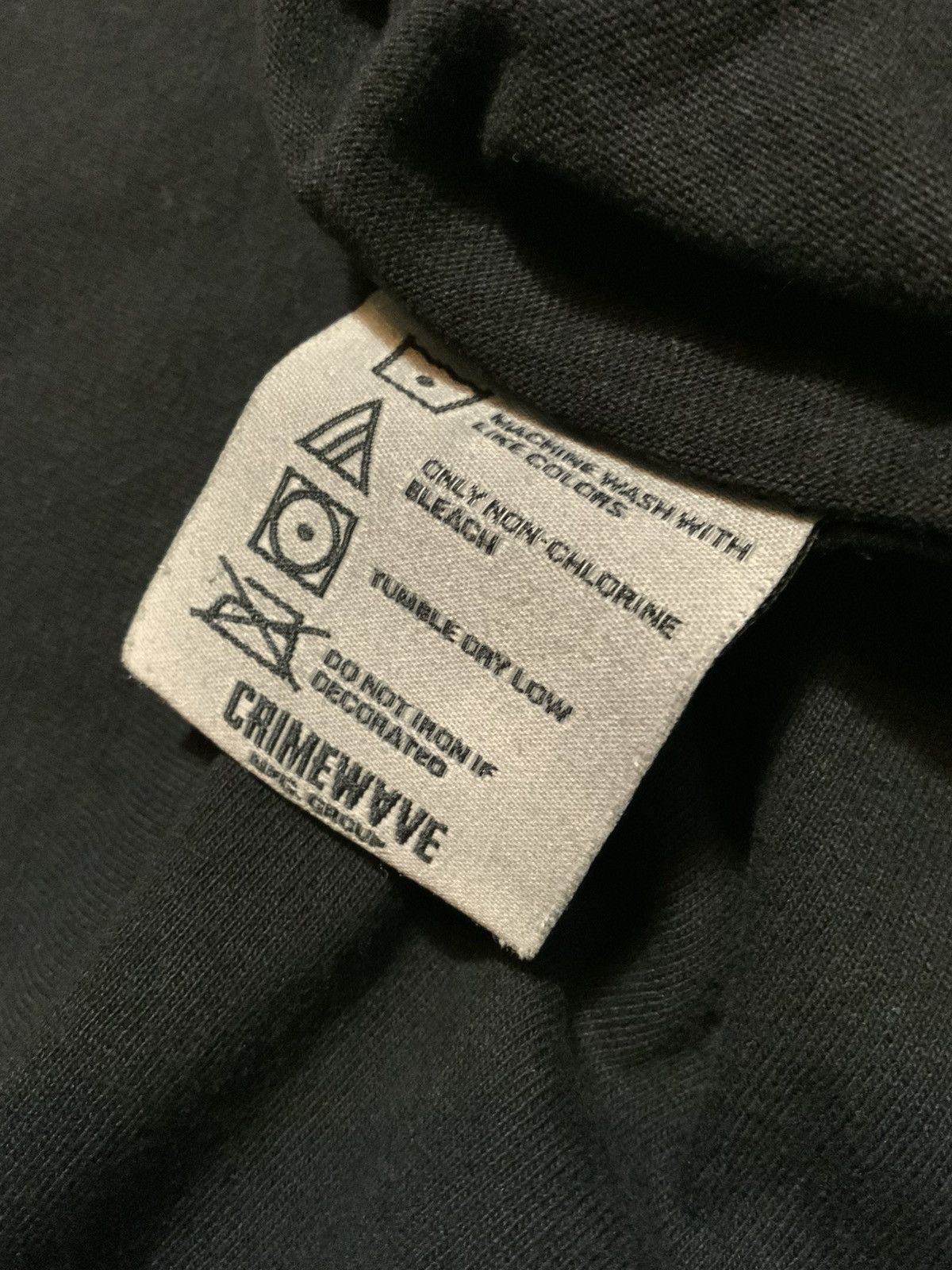 Real Bad Man RBM Real Bad Man Crimewave MFG Television TV Black T-Shirt Size US L / EU 52-54 / 3 - 7 Thumbnail