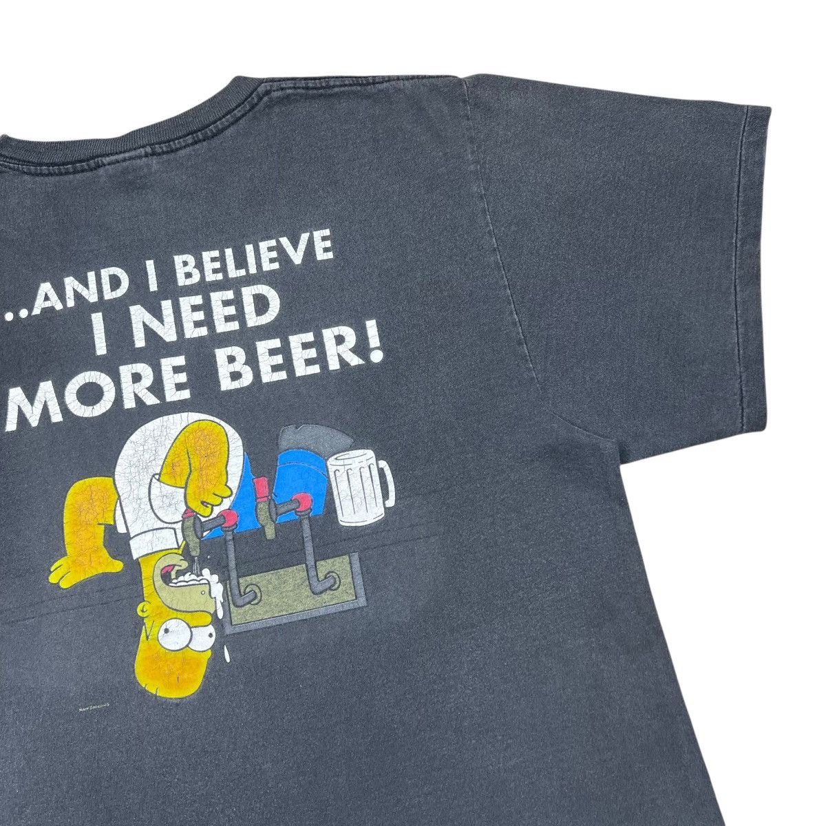 Changes 2000 The Simpsons Homer I Need More Beer Changes Graphic Tee Size US L / EU 52-54 / 3 - 14 Thumbnail