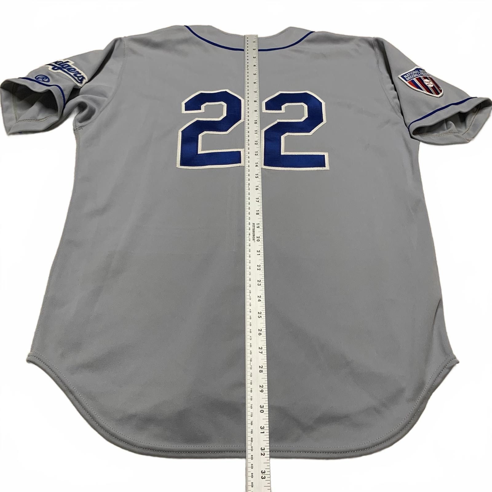 Other VTG Rawlings Midville #22 Dodgers Jersey Sz 44 Gray Size US M / EU 48-50 / 2 - 3 Thumbnail
