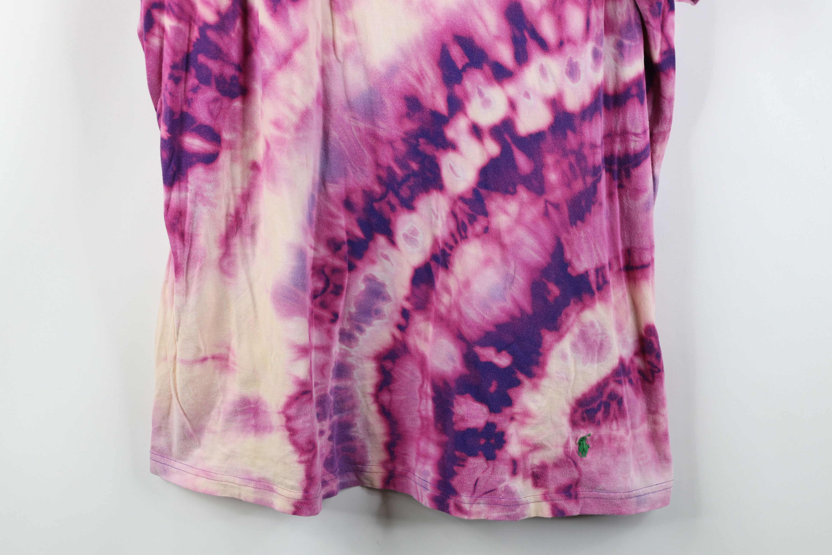 Polo Ralph Lauren Vintage Y2K Ralph Lauren Short Sleeve T-Shirt Purple Size US L / EU 52-54 / 3 - 3 Thumbnail