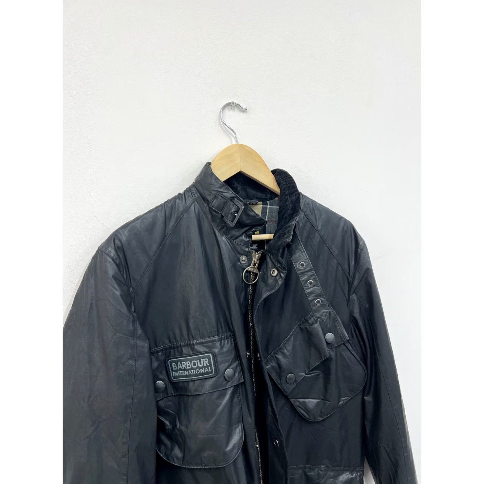 Barbour Barbour Jacket Mens M Black Carbon Finish International Waterproof Breathable Size US M / EU 48-50 / 2 - 4 Thumbnail