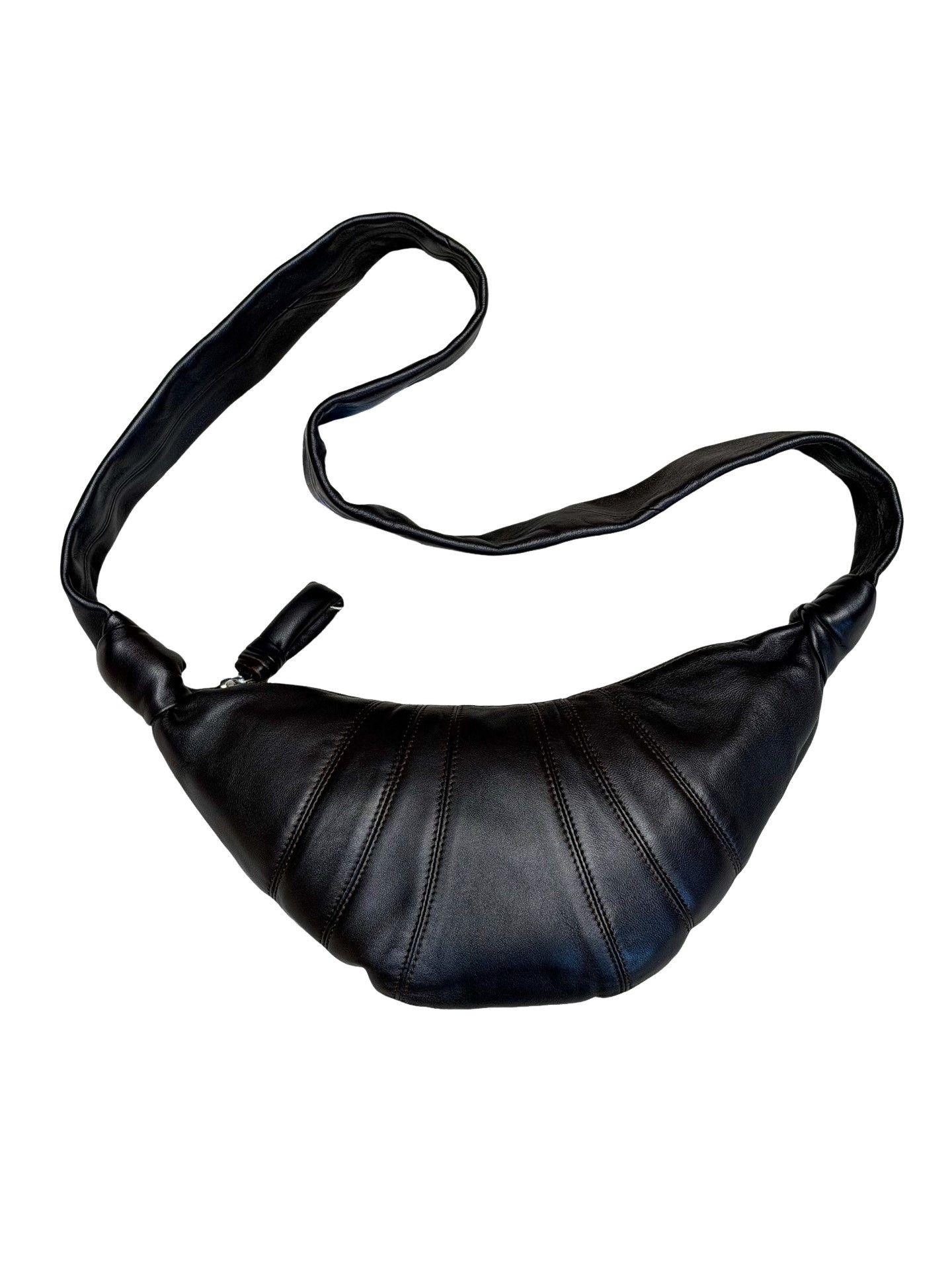 Lemaire LEMAIRE Croissant Leather Shoulder Bag Size ONE SIZE - 1 Thumbnail