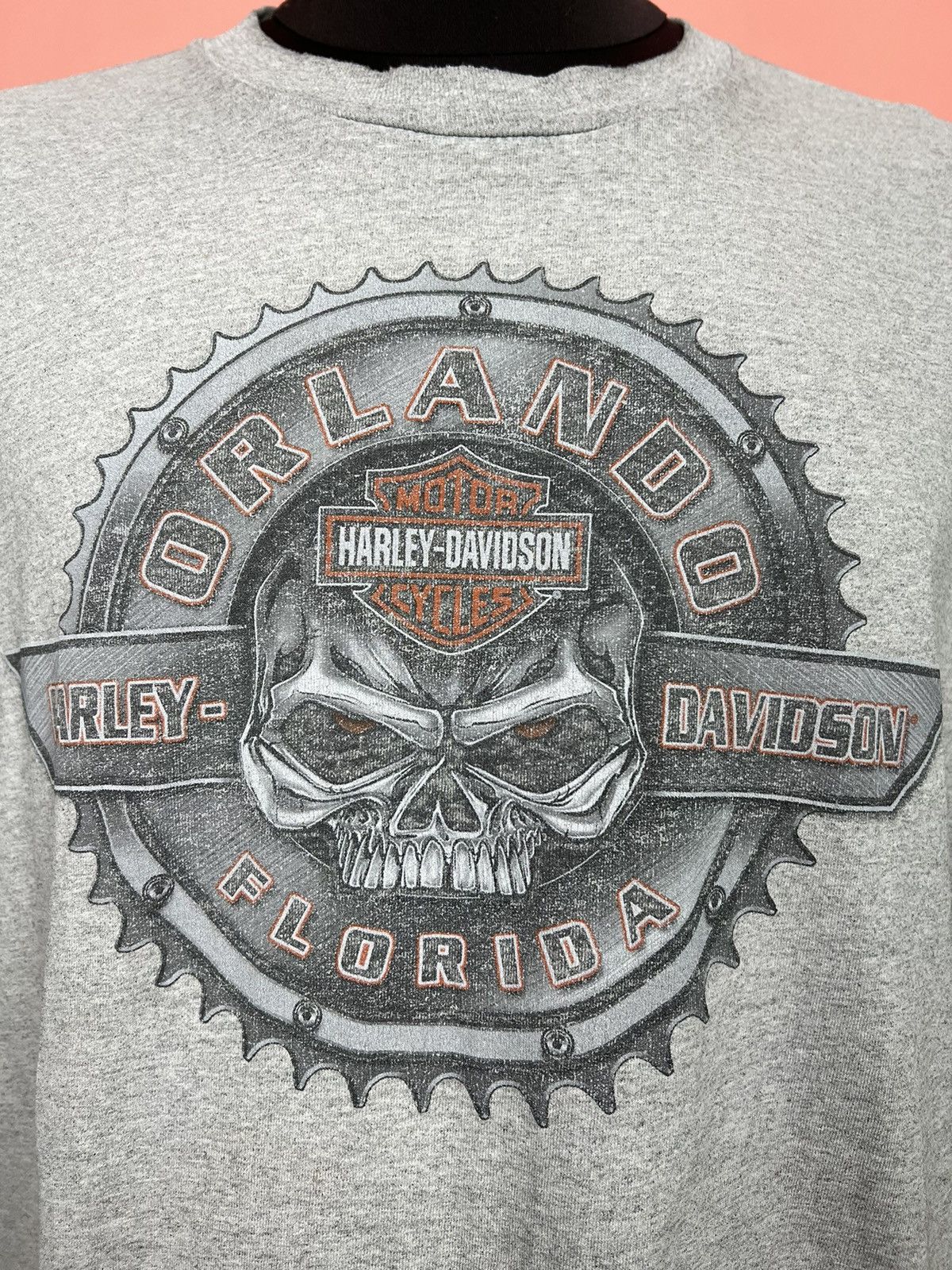 Harley Davidson Harley-Davidson vintage rare shirt printed motorcycle hype Size US XXL / EU 58 / 5 - 3 Thumbnail