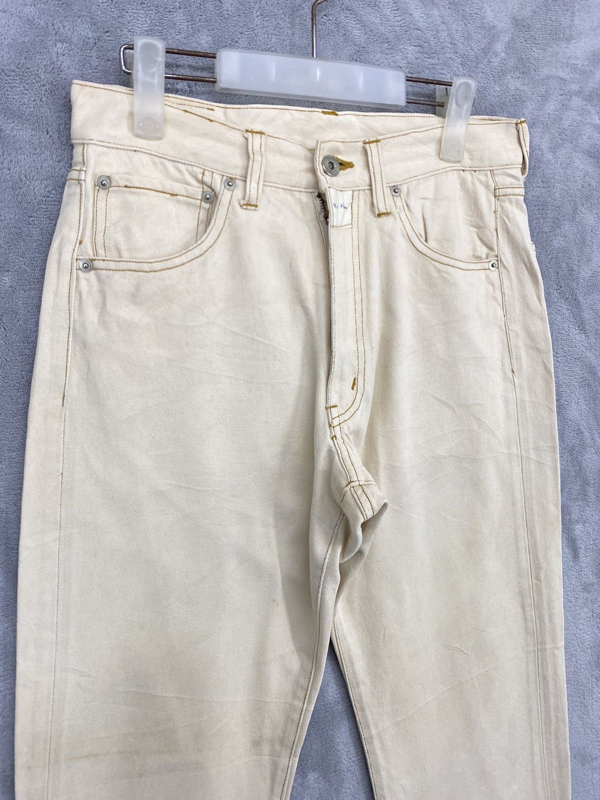 Japanese Brand × Karl Helmut Old KARL HELMUT Patches Karl In Pocket Denim Size US 29 - 5 Thumbnail