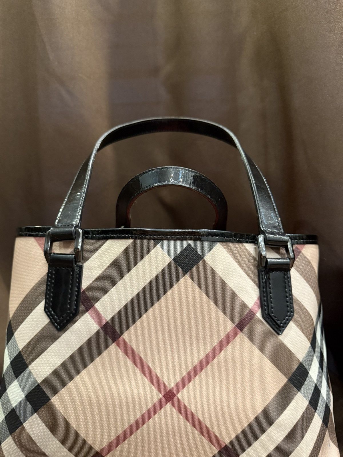 Burberry Burberry Nova Check Women’s Shoulder Tote Bag Shopper Dior Size ONE SIZE - 4 Thumbnail