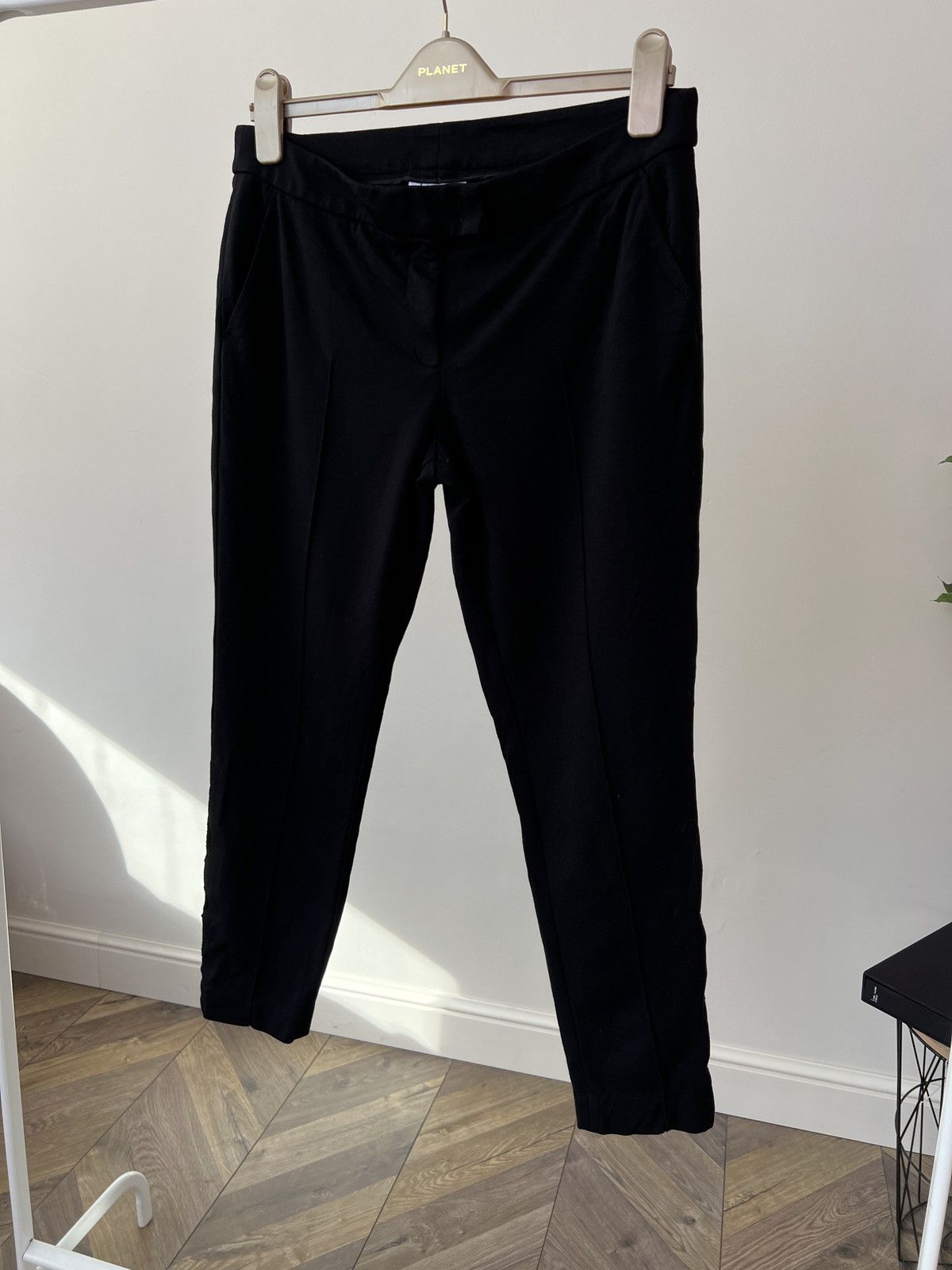 Akris Vintage Akris Punto Women’s Black Slim Fit Pants Size 30" / US 8 / IT 44 - 2 Thumbnail